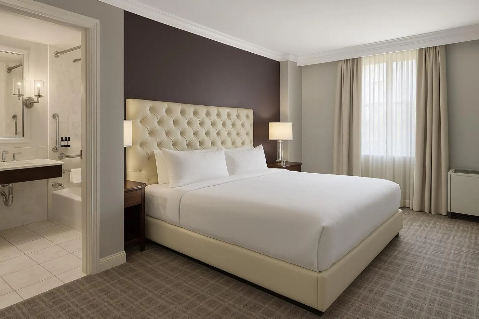 Bed in The Graham Georgetown