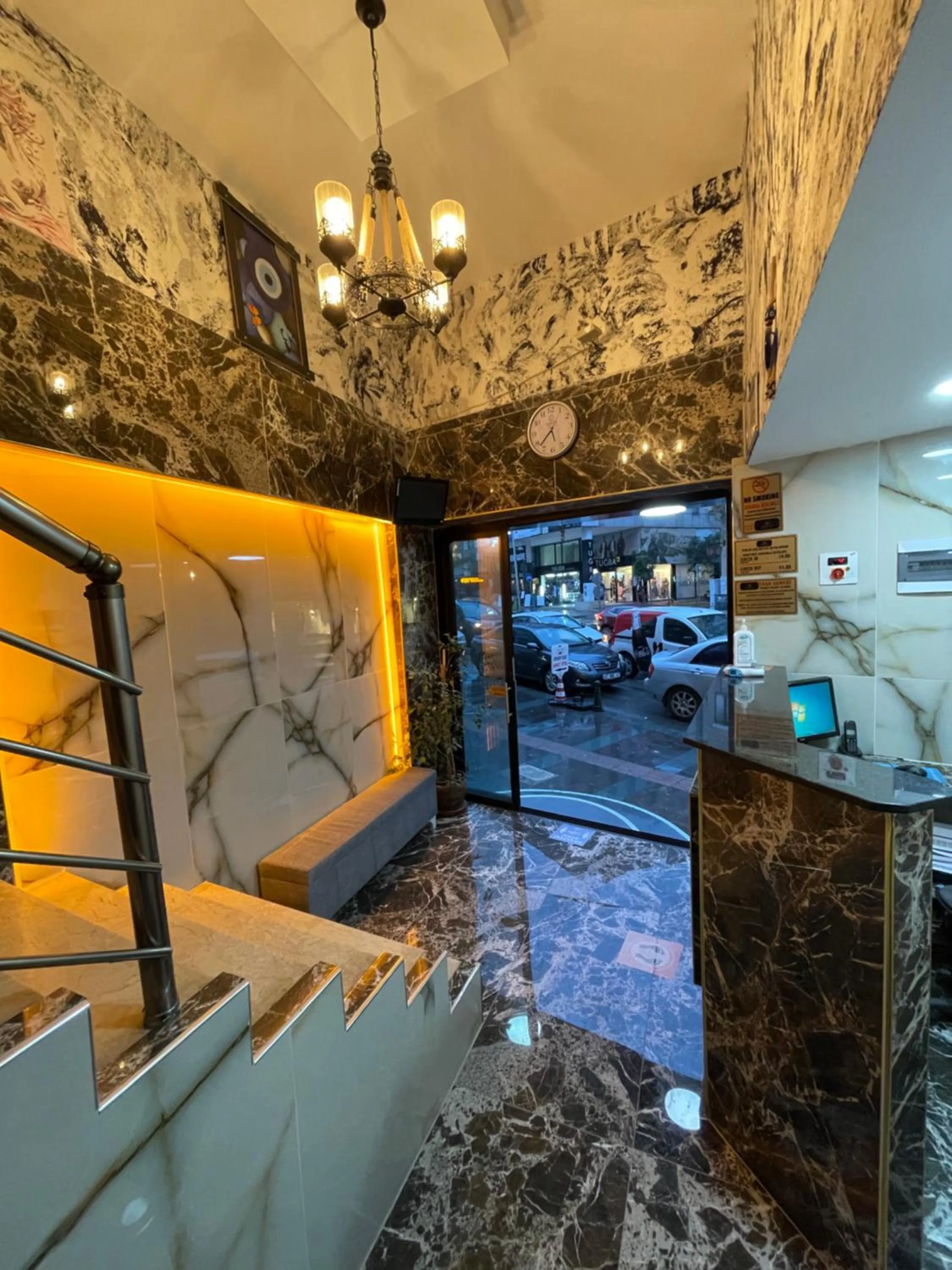 Lobby or reception in ERSOY EGE APART OTEL