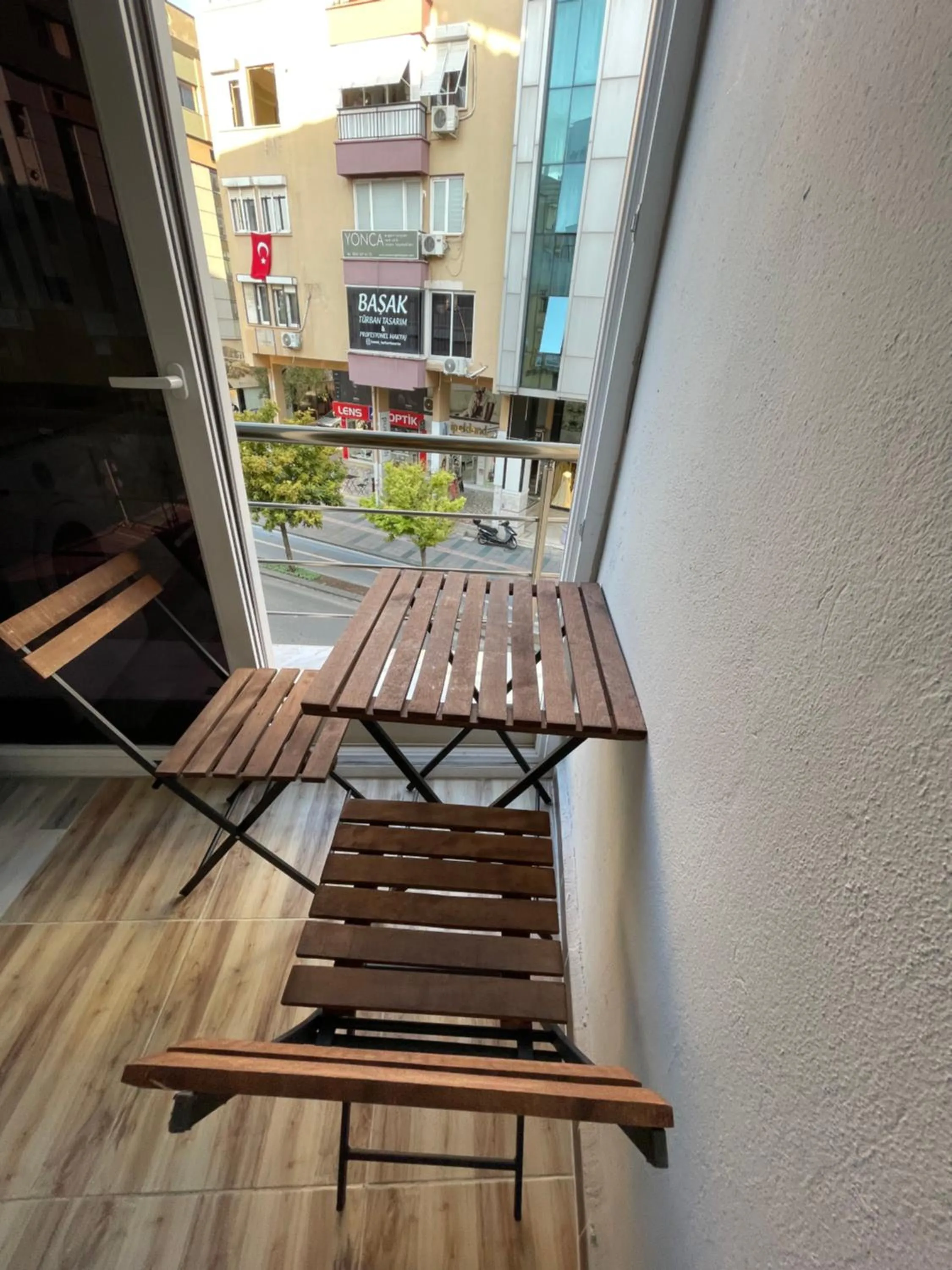 Balcony/Terrace in ERSOY EGE APART OTEL