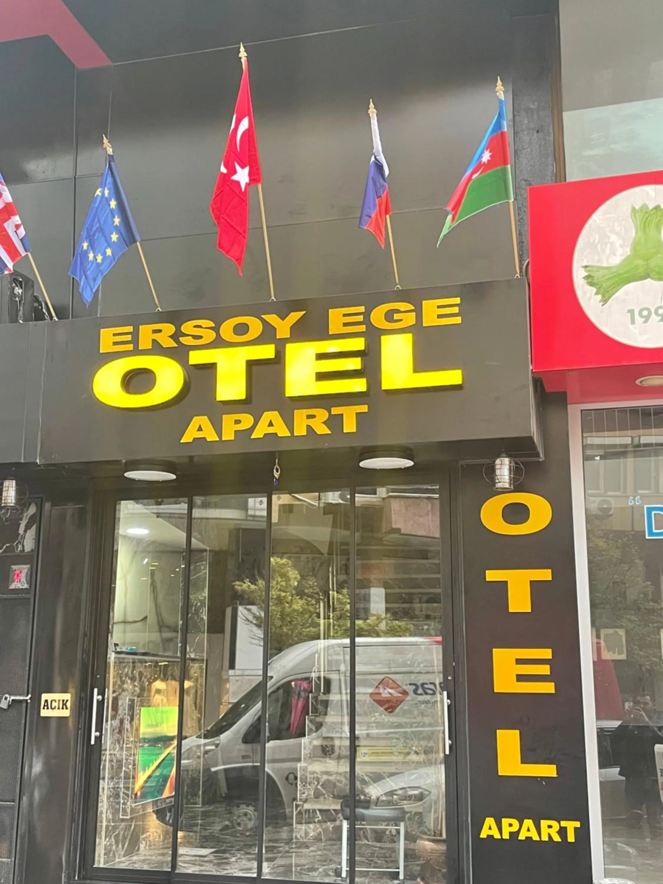 Facade/entrance in ERSOY EGE APART OTEL