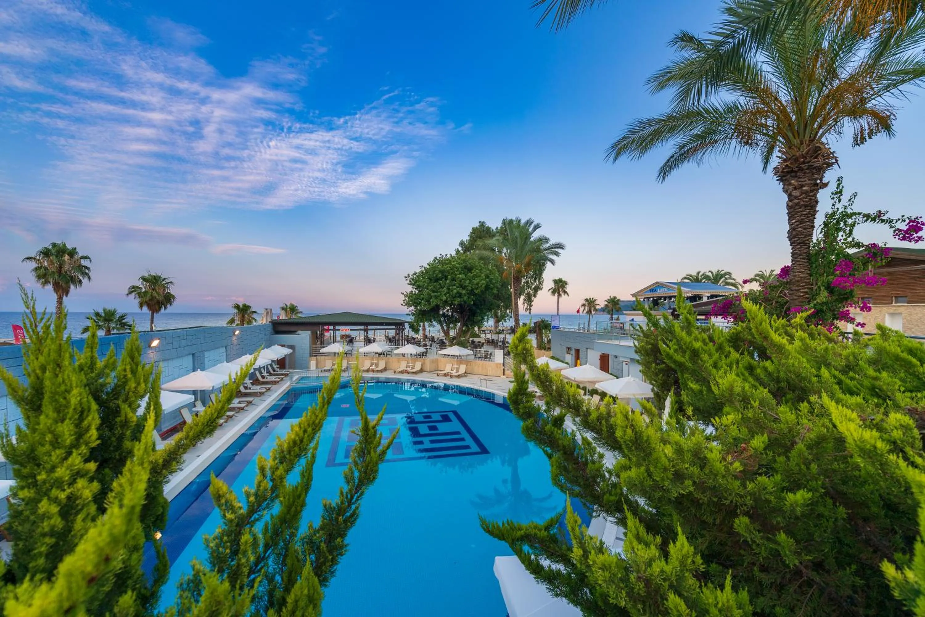 Pool view in Sealife Kemer Resort Hotel - Ultra All Inclusive
