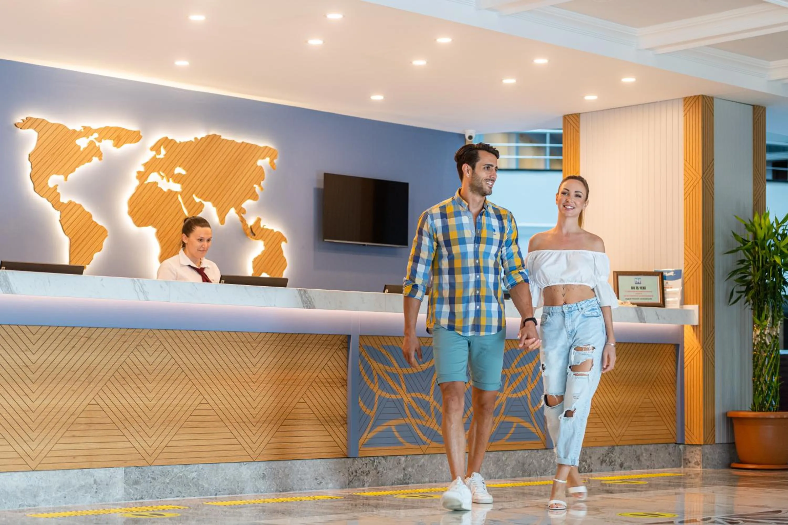 Lobby or reception in Sealife Kemer Resort Hotel - Ultra All Inclusive