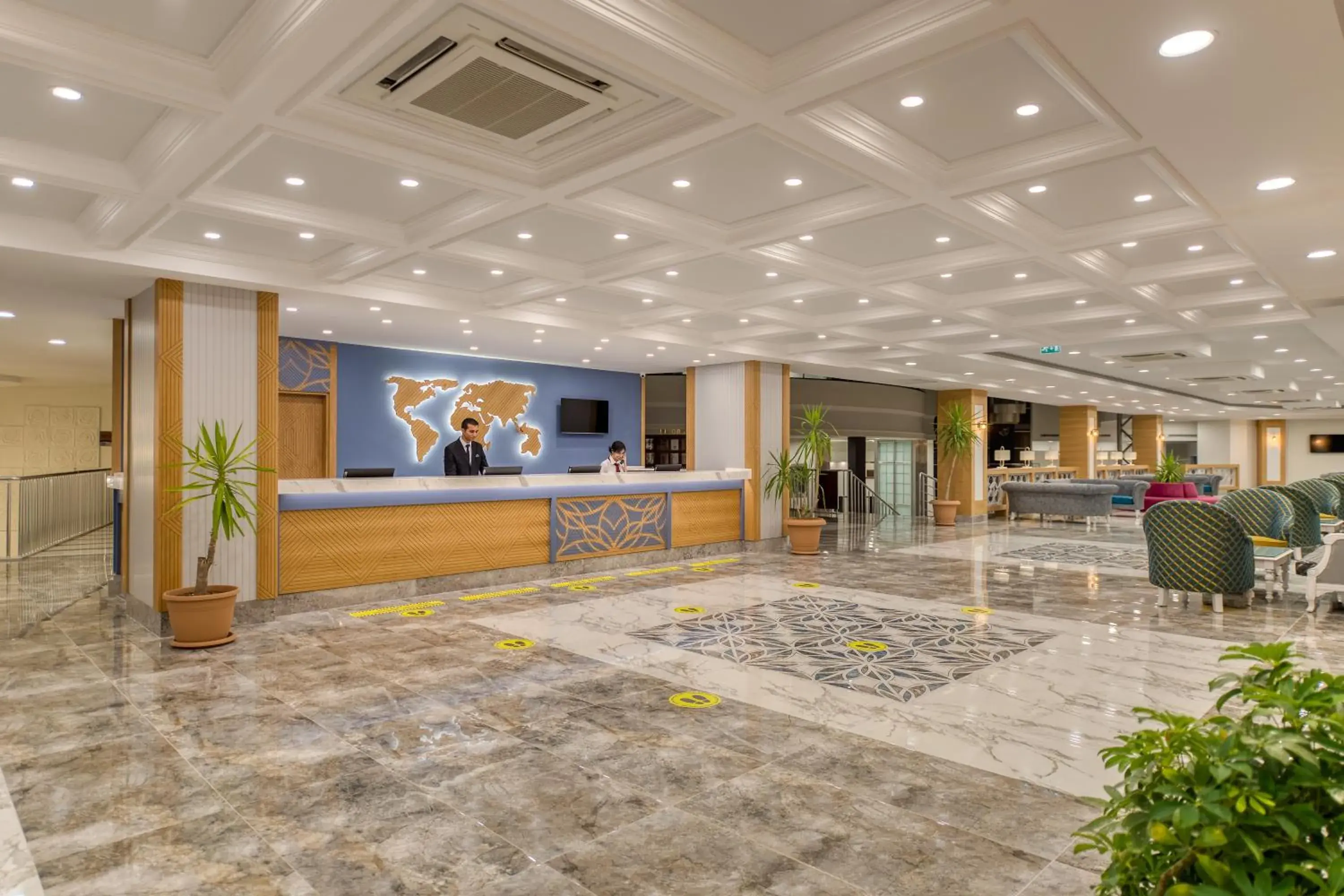Lobby or reception in Sealife Kemer Resort Hotel - Ultra All Inclusive Lobby or reception in Sealife Kemer Resort Hotel - Ultra All Inclusive