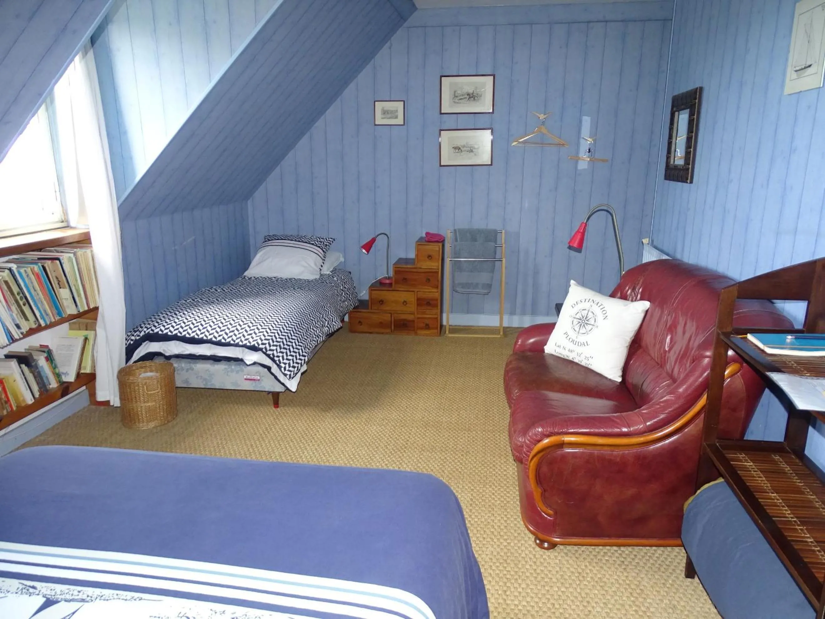Photo of the whole room, Bed in Chambres d'hôtes de Kermerrien