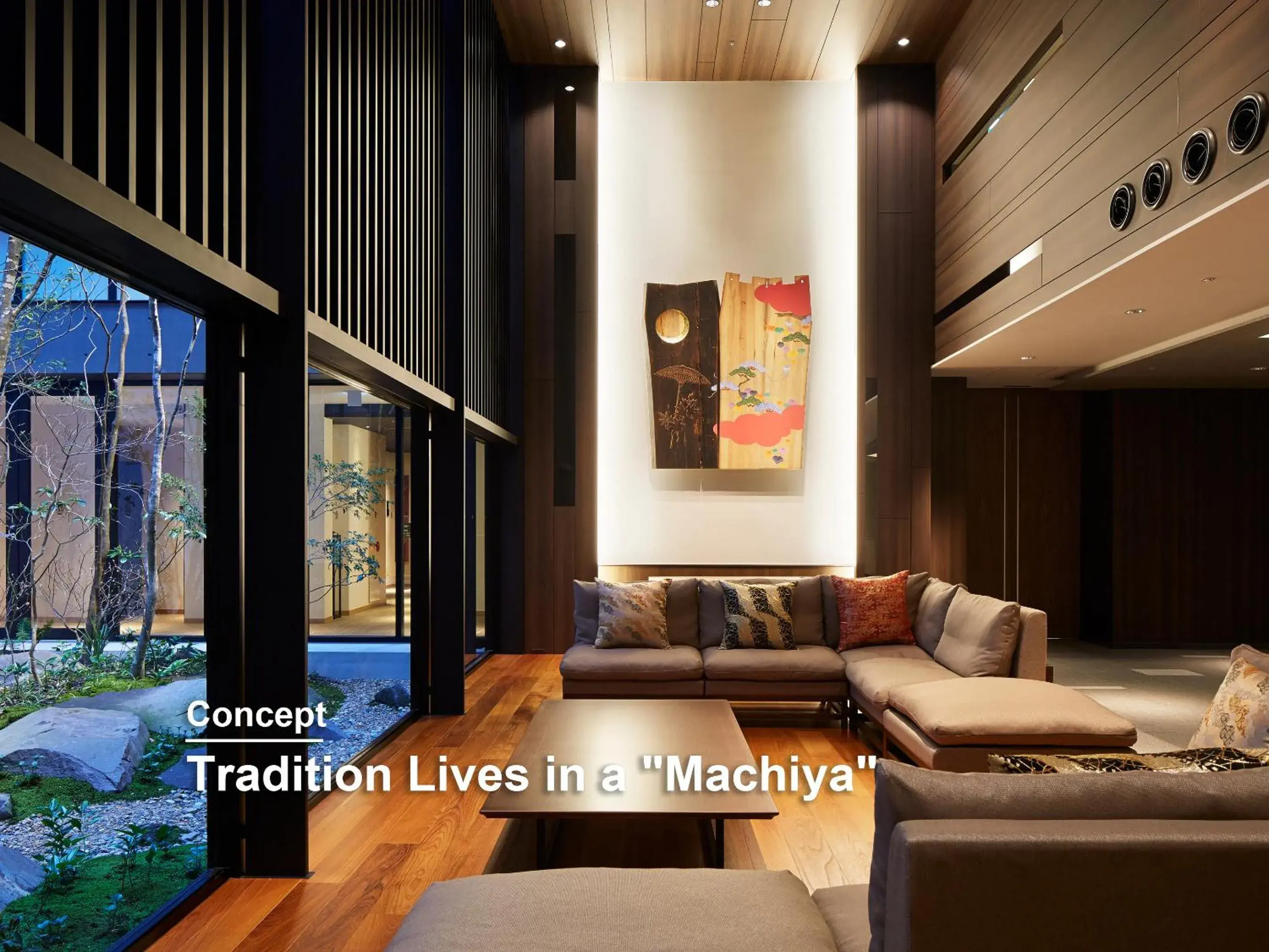 Lobby or reception in Mitsui Garden Hotel Kyoto Shinmachi Bettei Lobby or reception in Mitsui Garden Hotel Kyoto Shinmachi Bettei