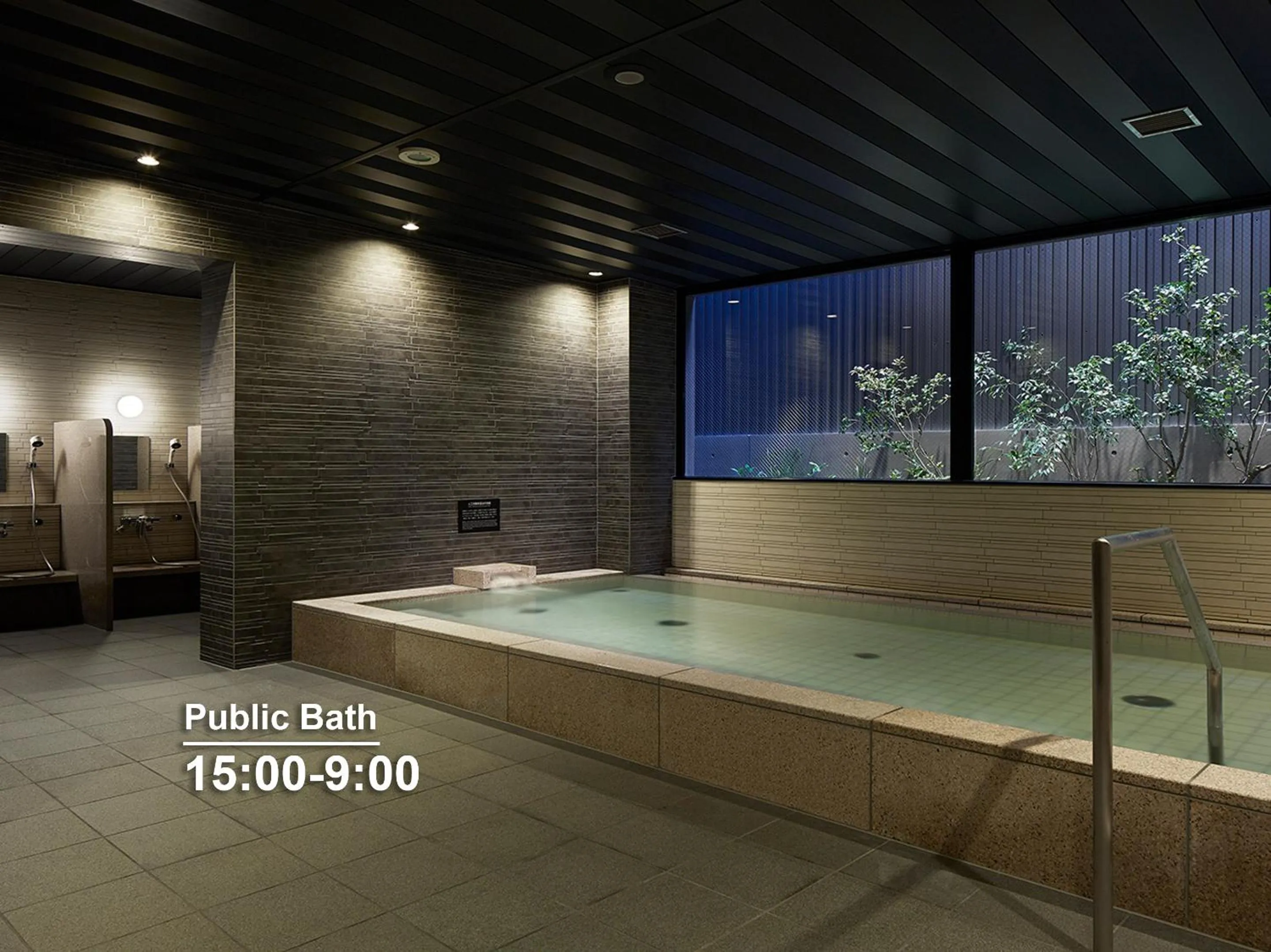 Public Bath in Mitsui Garden Hotel Kyoto Shinmachi Bettei