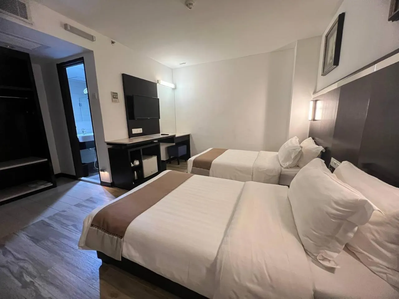 Bed in Dreamtel Kota Kinabalu