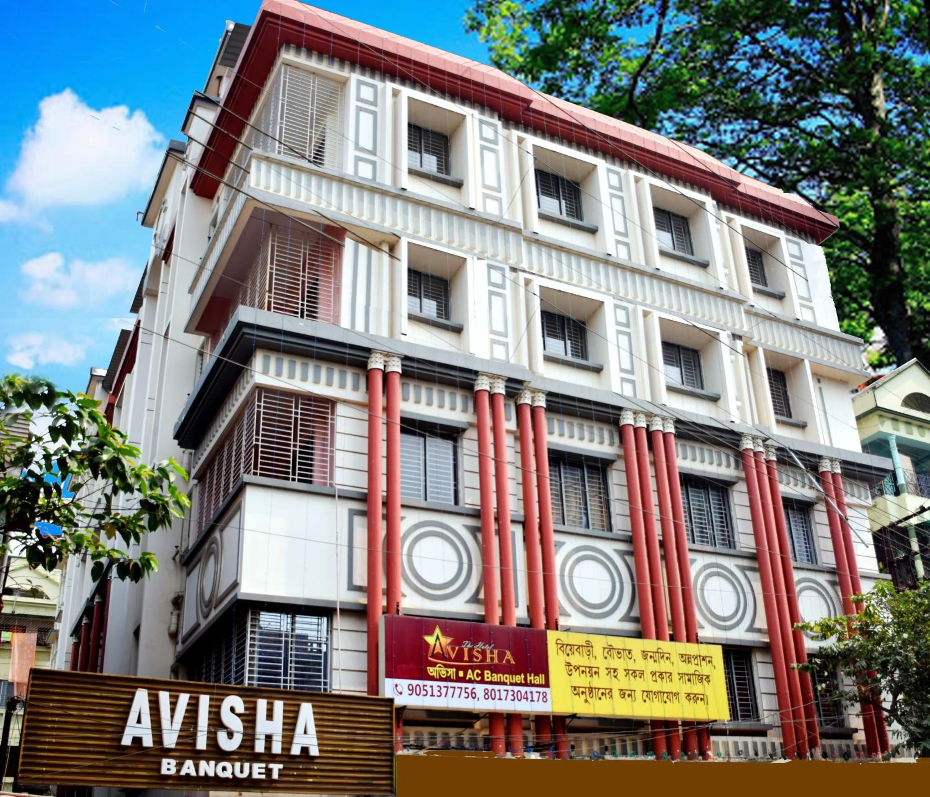 Property building in Hotel Avisha