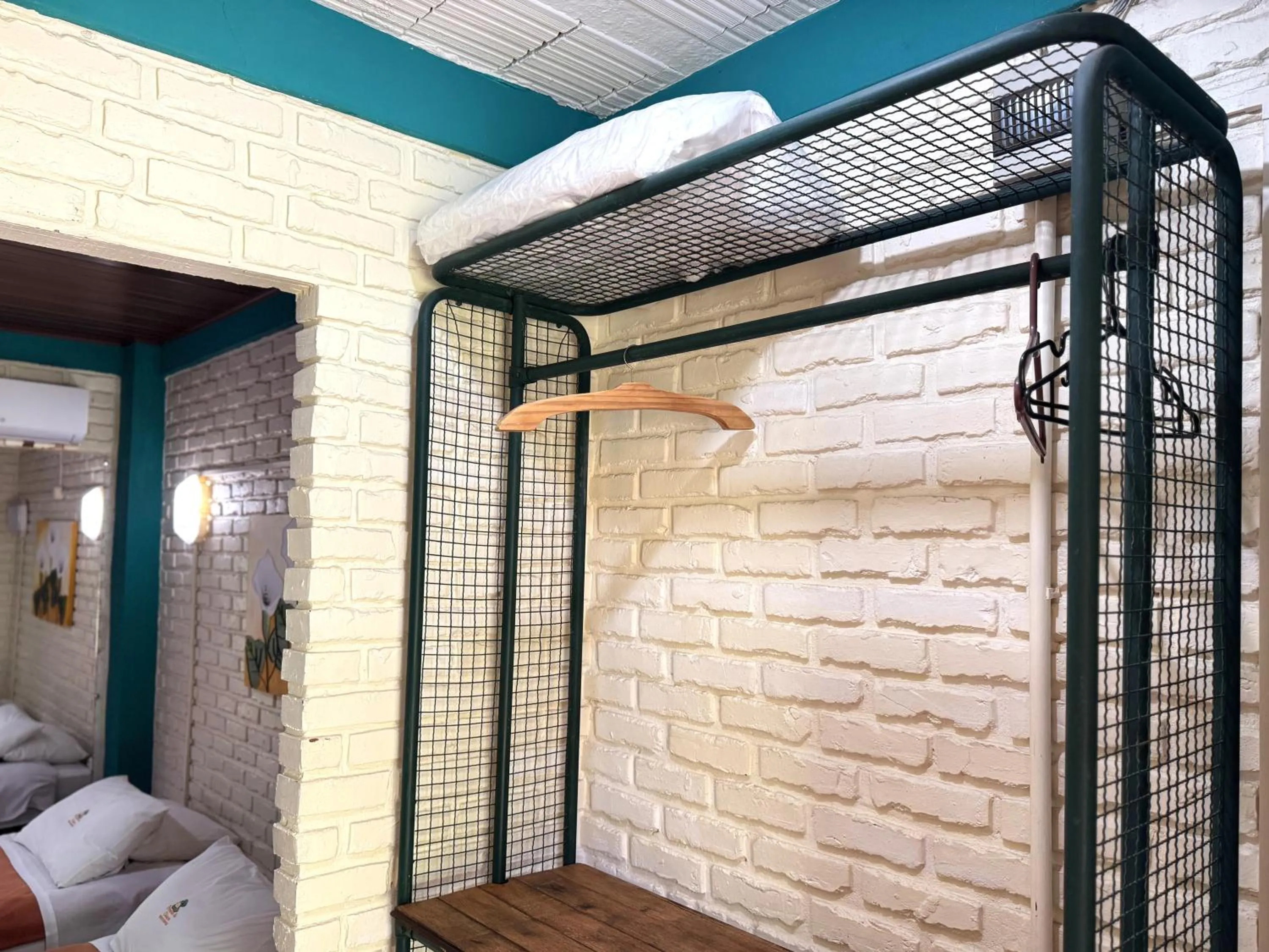 Bed in Pousada da Chacara