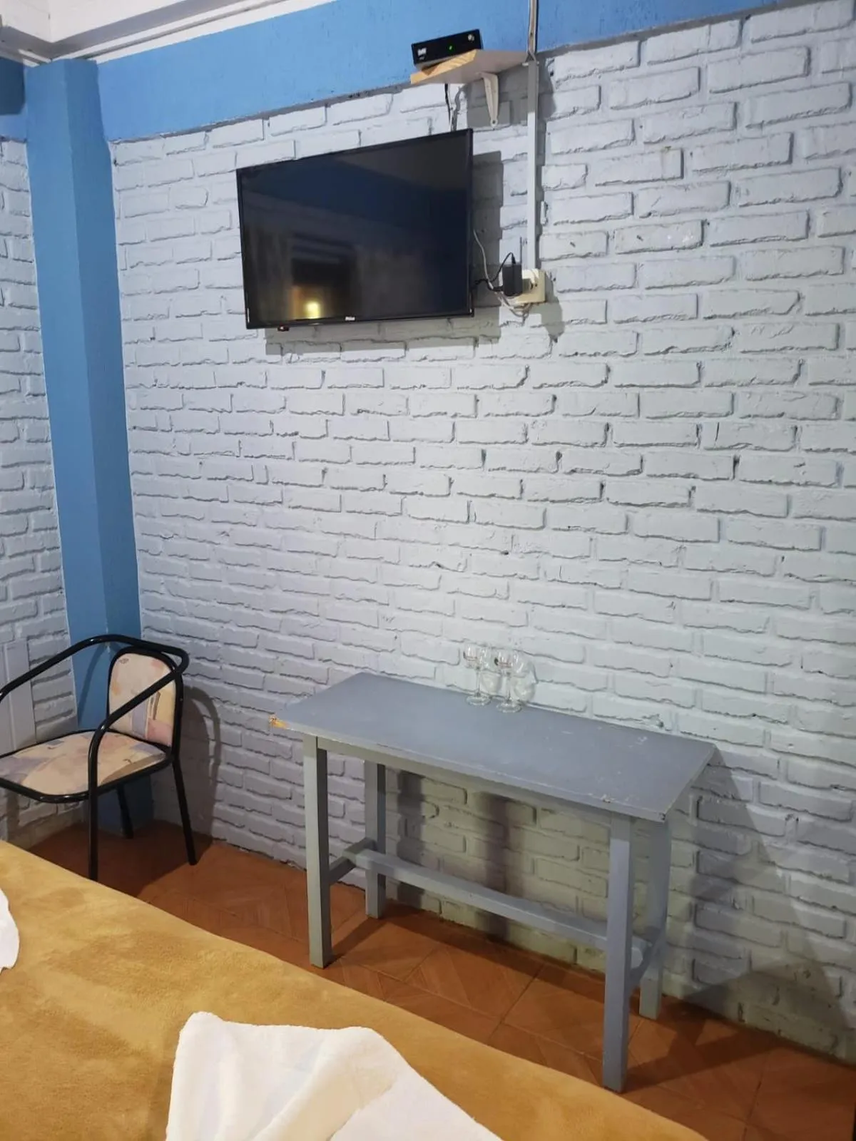 Bed in Pousada da Chacara