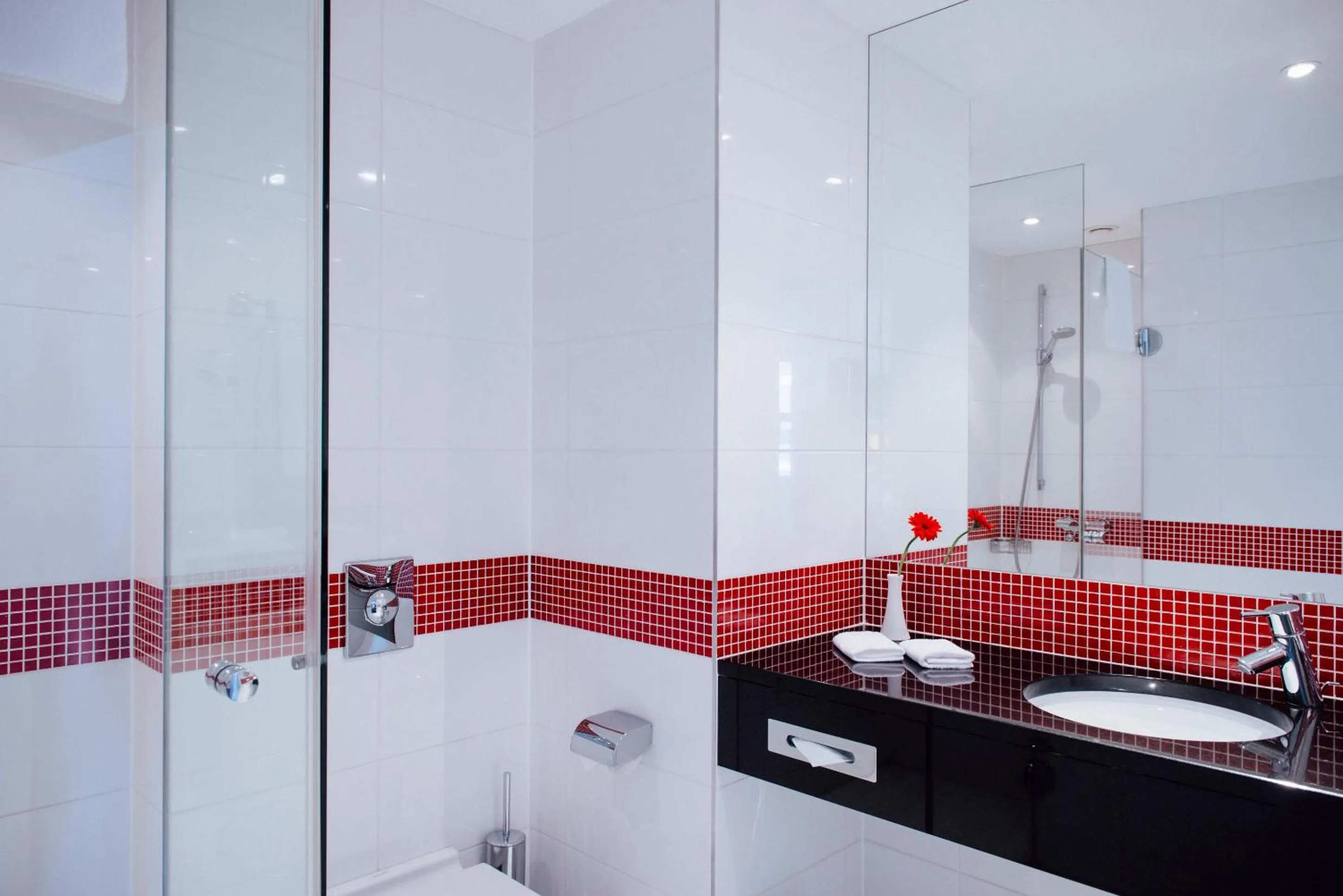 Bathroom in OREA Hotel Angelo Praha