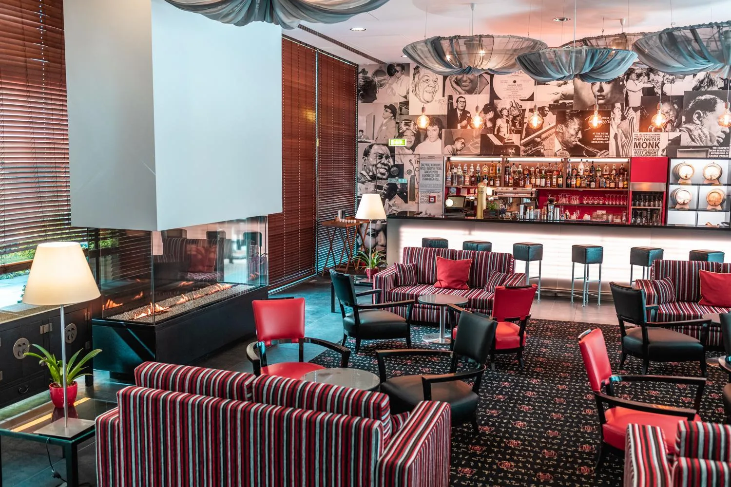 Lounge or bar in OREA Hotel Angelo Praha
