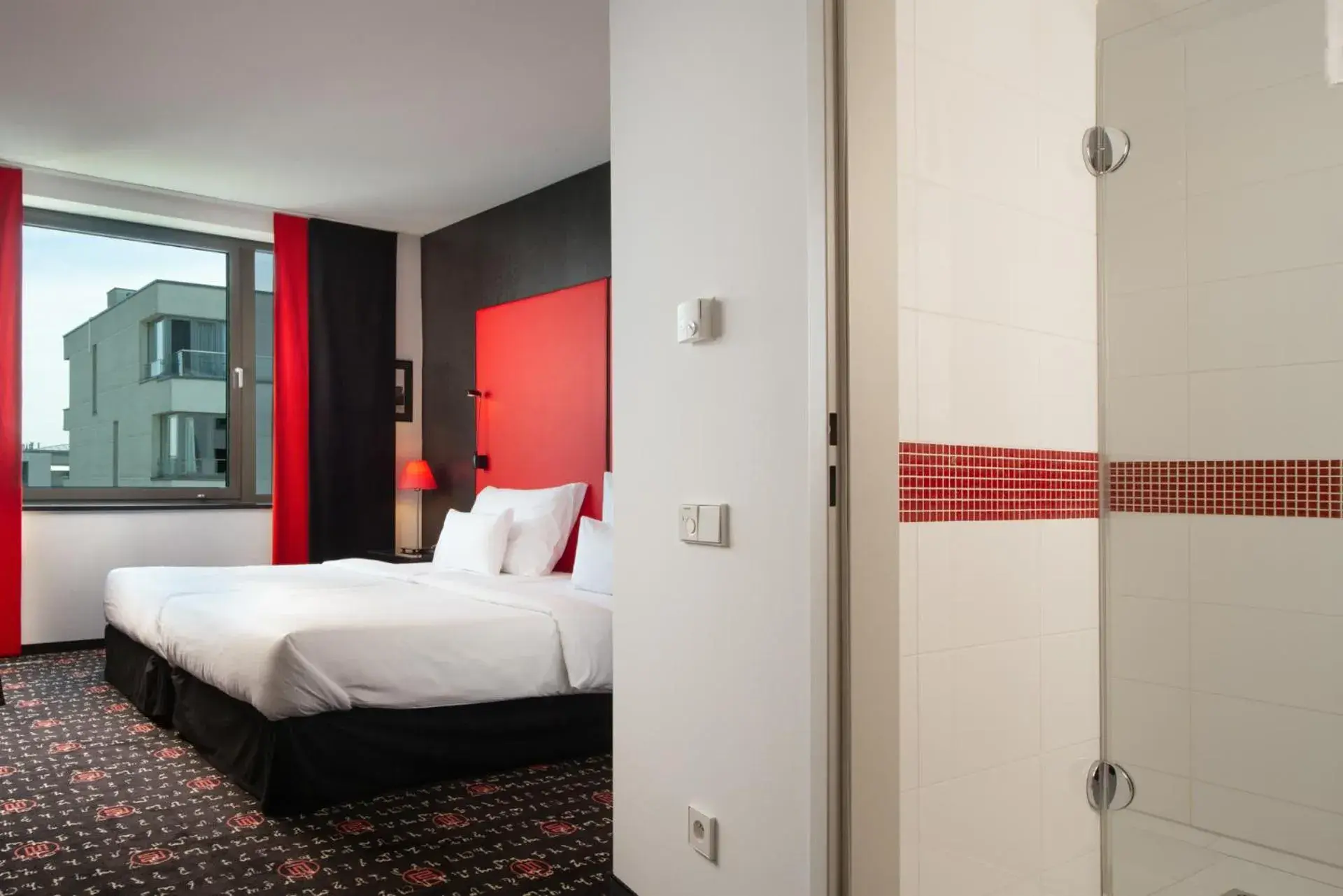 Photo of the whole room, Bed in OREA Hotel Angelo Praha Photo of the whole room, Bed in OREA Hotel Angelo Praha