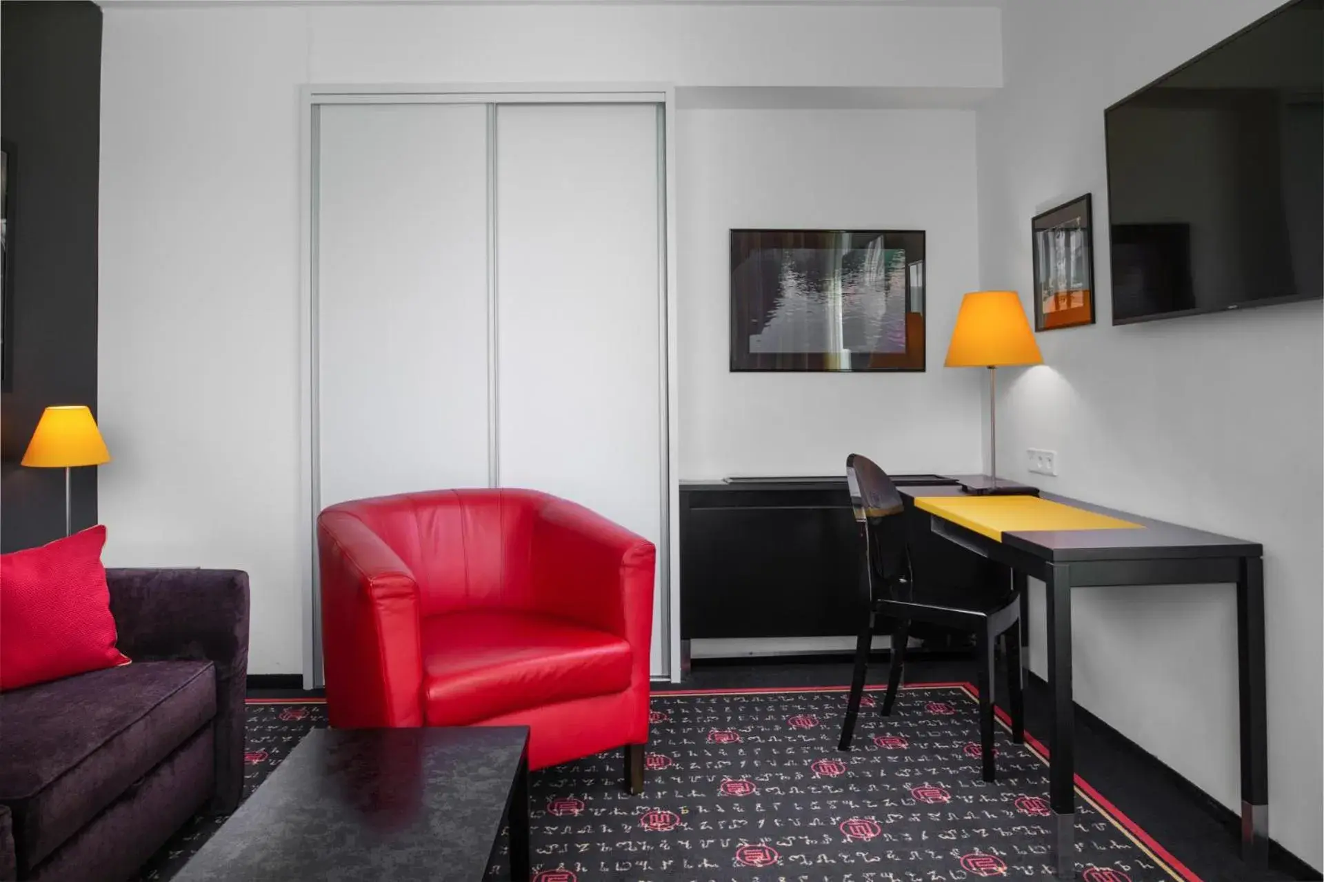 Living room in OREA Hotel Angelo Praha Living room in OREA Hotel Angelo Praha