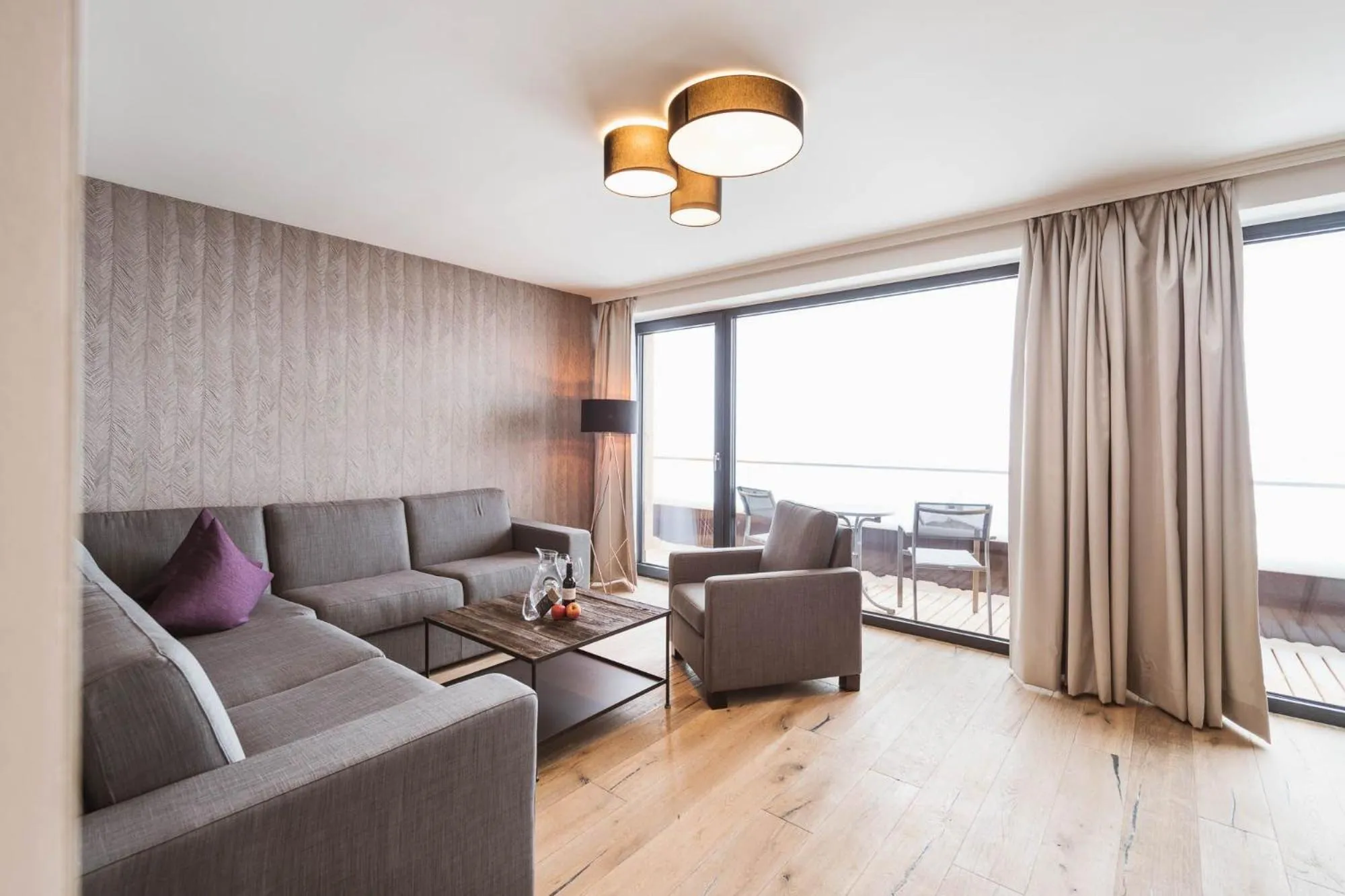 Living room in Mooshaus Winterresort