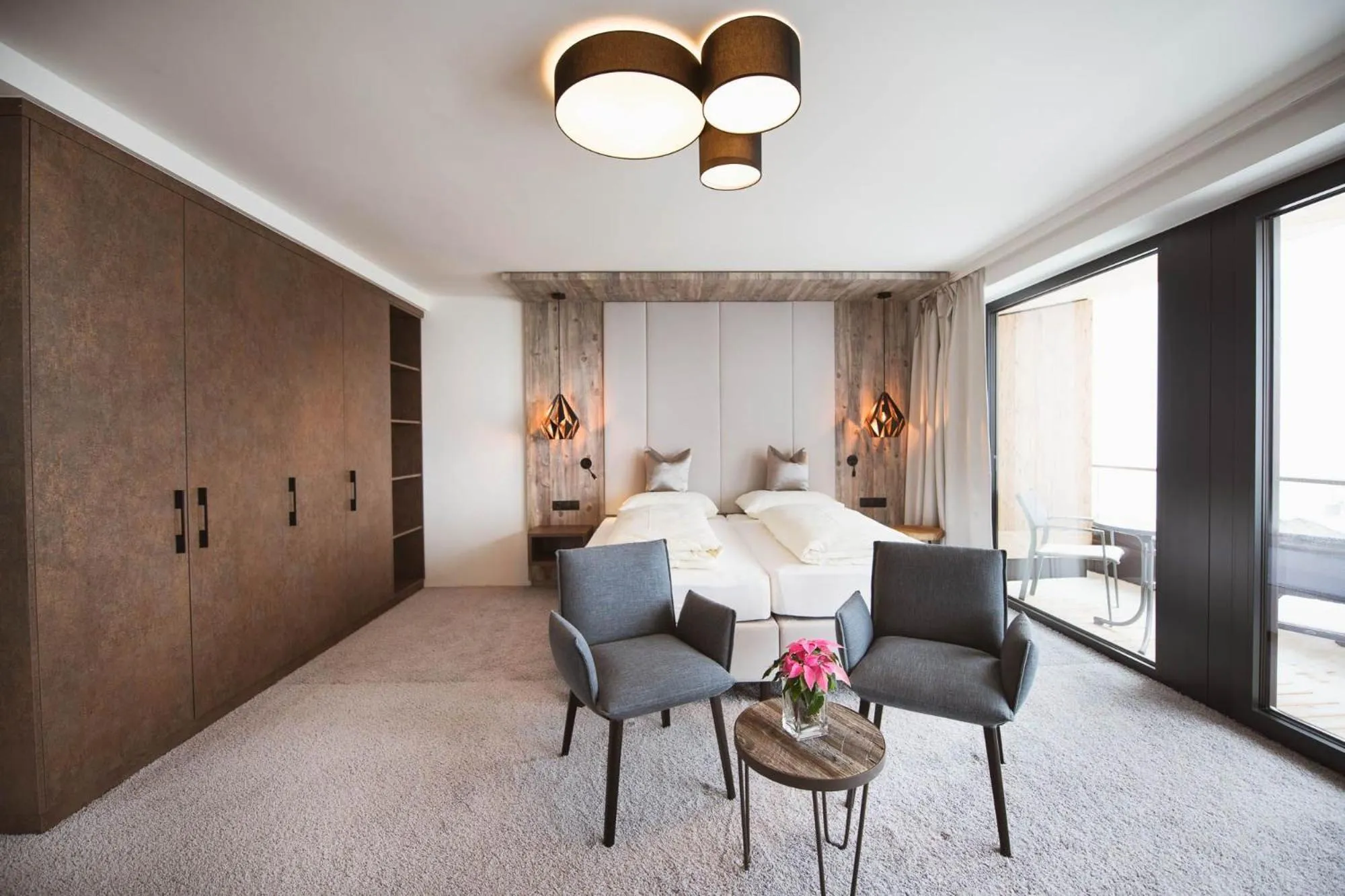 Photo of the whole room, Bed in Mooshaus Winterresort