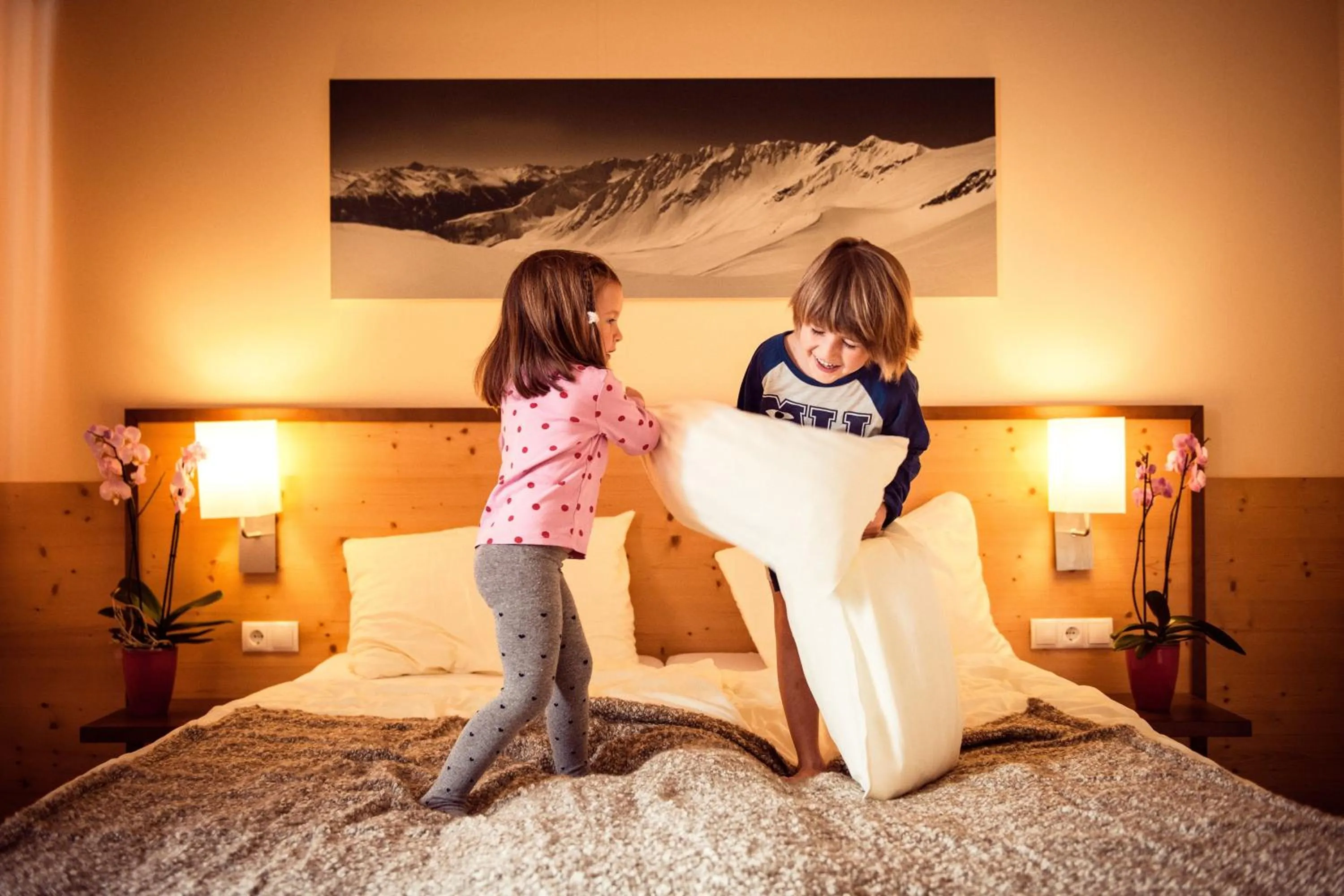 Bed in Hotel Alpenrose aktiv & sport