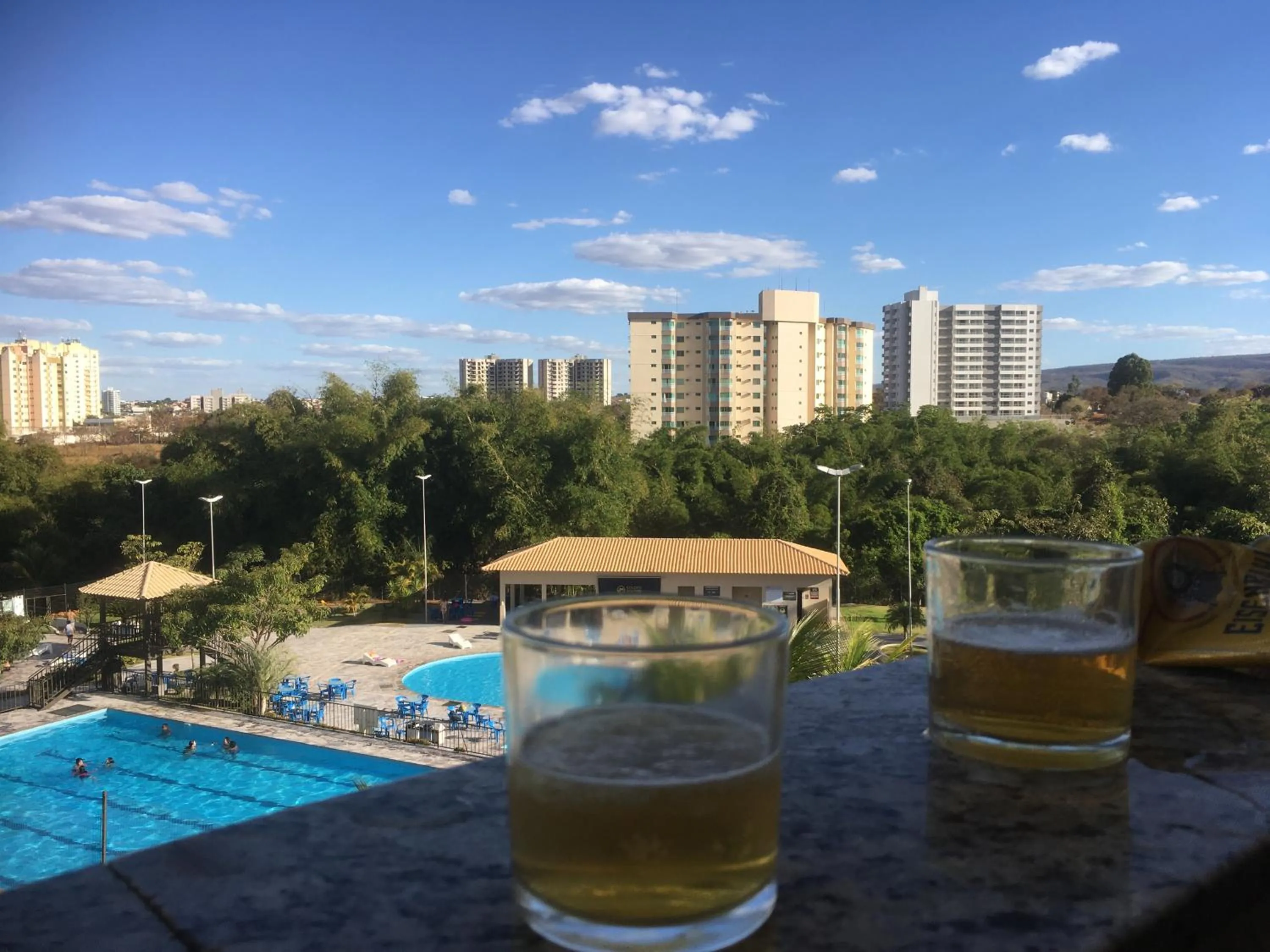Balcony/Terrace in Hotel Golden Dolphin piscinas termais 24h