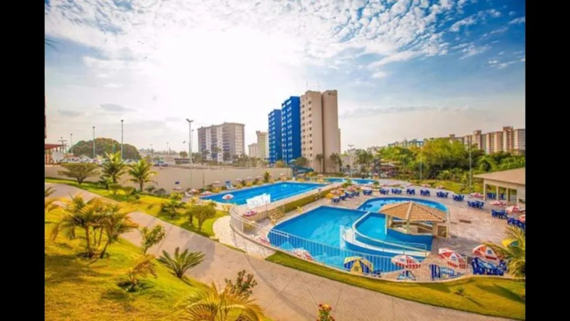 Aqua park in Hotel Golden Dolphin piscinas termais 24h