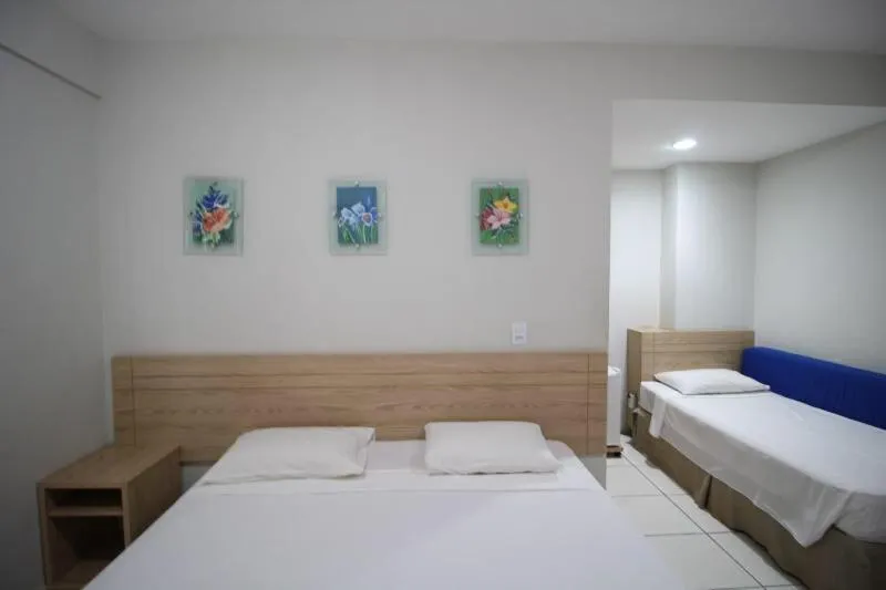 Bed in Hotel Golden Dolphin piscinas termais 24h