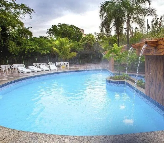 Aqua park in Hotel Golden Dolphin piscinas termais 24h
