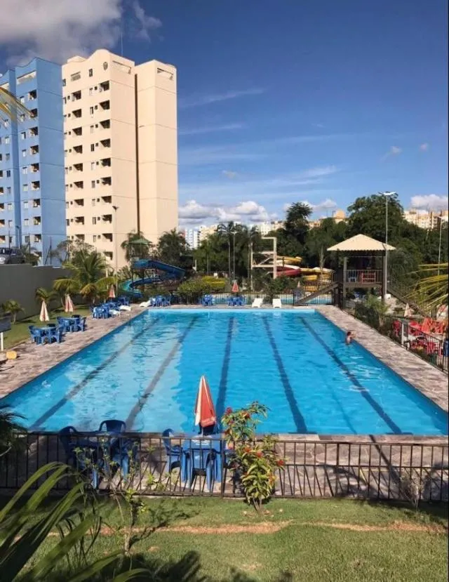 Swimming pool in Hotel Golden Dolphin piscinas termais 24h