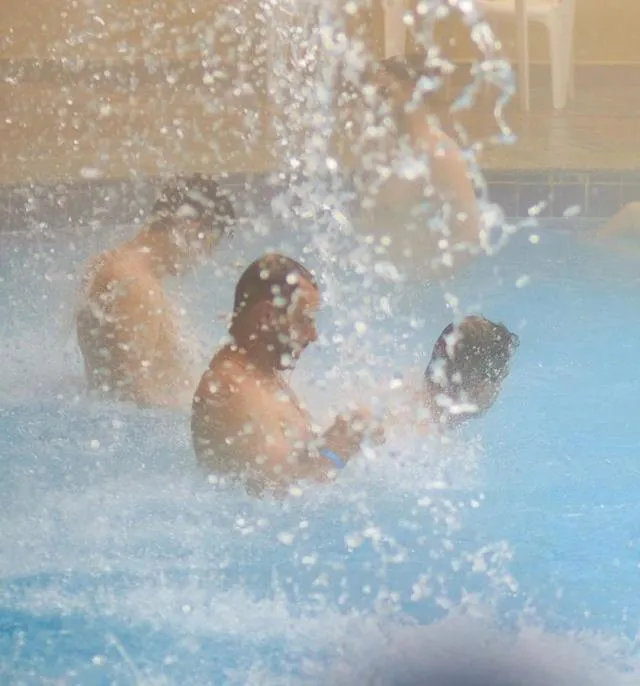 Aqua park in Hotel Golden Dolphin piscinas termais 24h