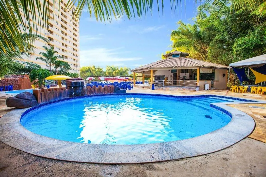 Aqua park in Hotel Golden Dolphin piscinas termais 24h