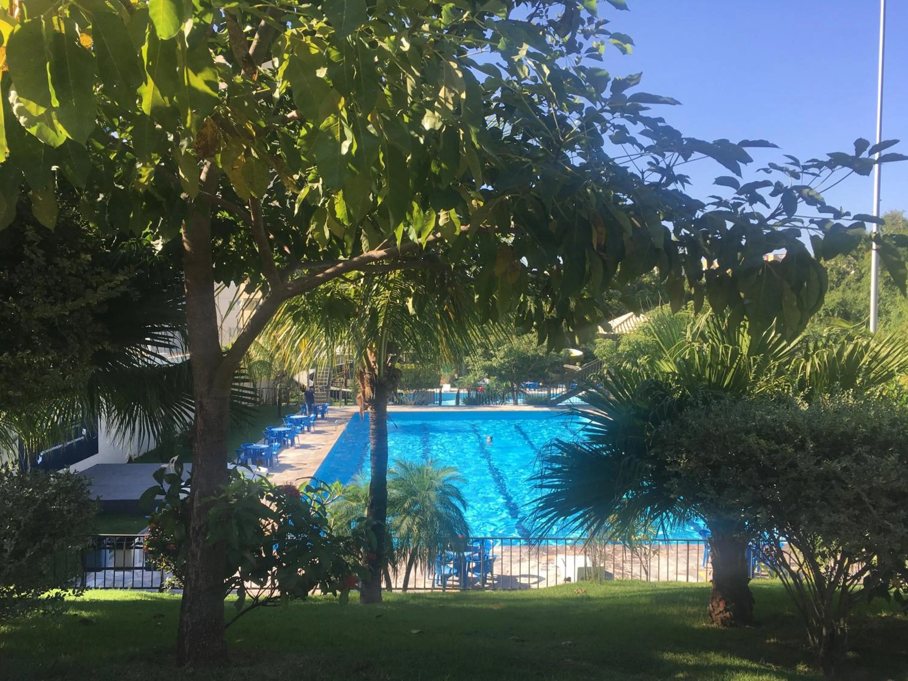 Aqua park in Hotel Golden Dolphin piscinas termais 24h