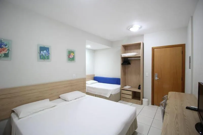 Bed in Hotel Golden Dolphin piscinas termais 24h
