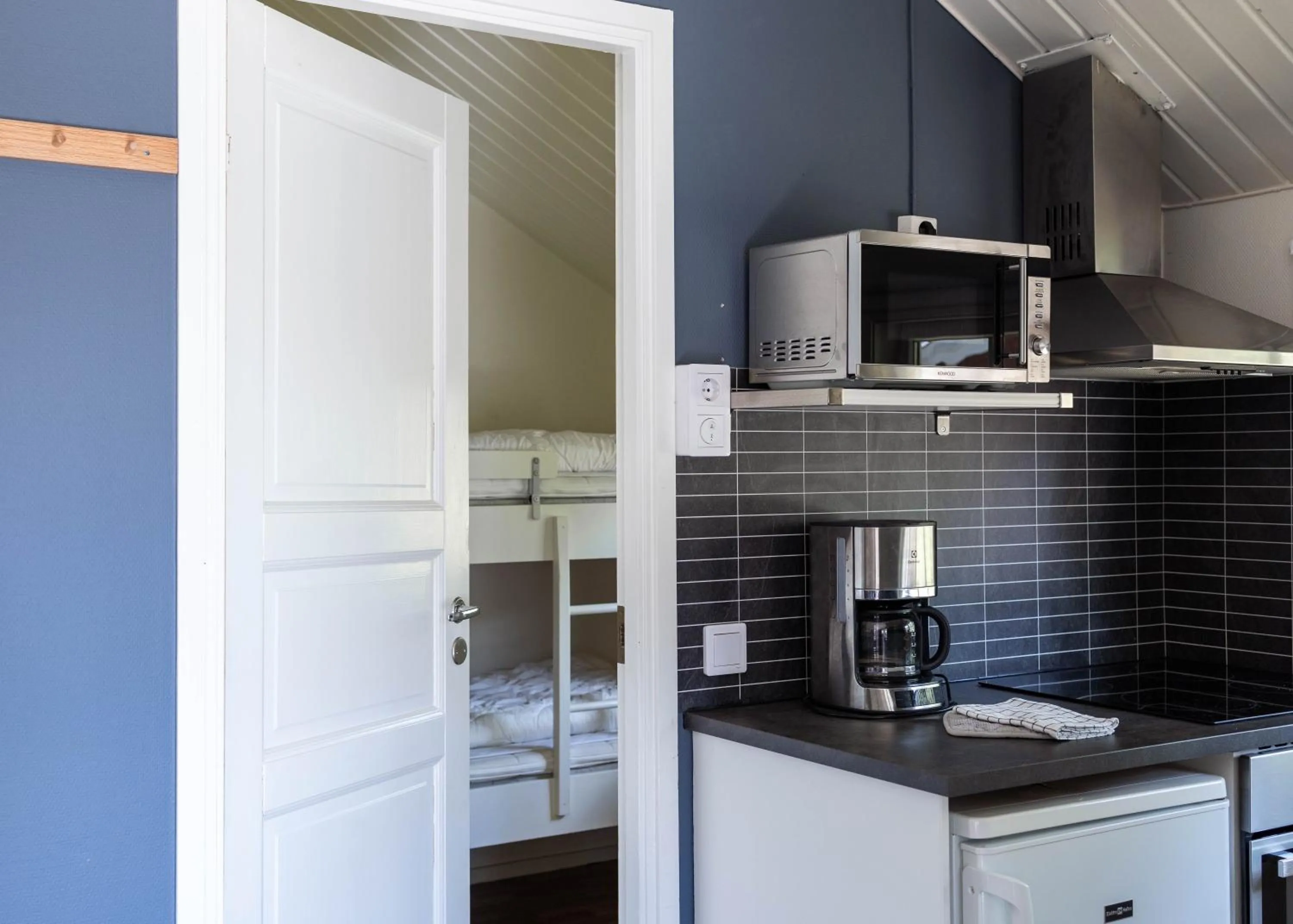 Kitchen or kitchenette in Västervik Resort