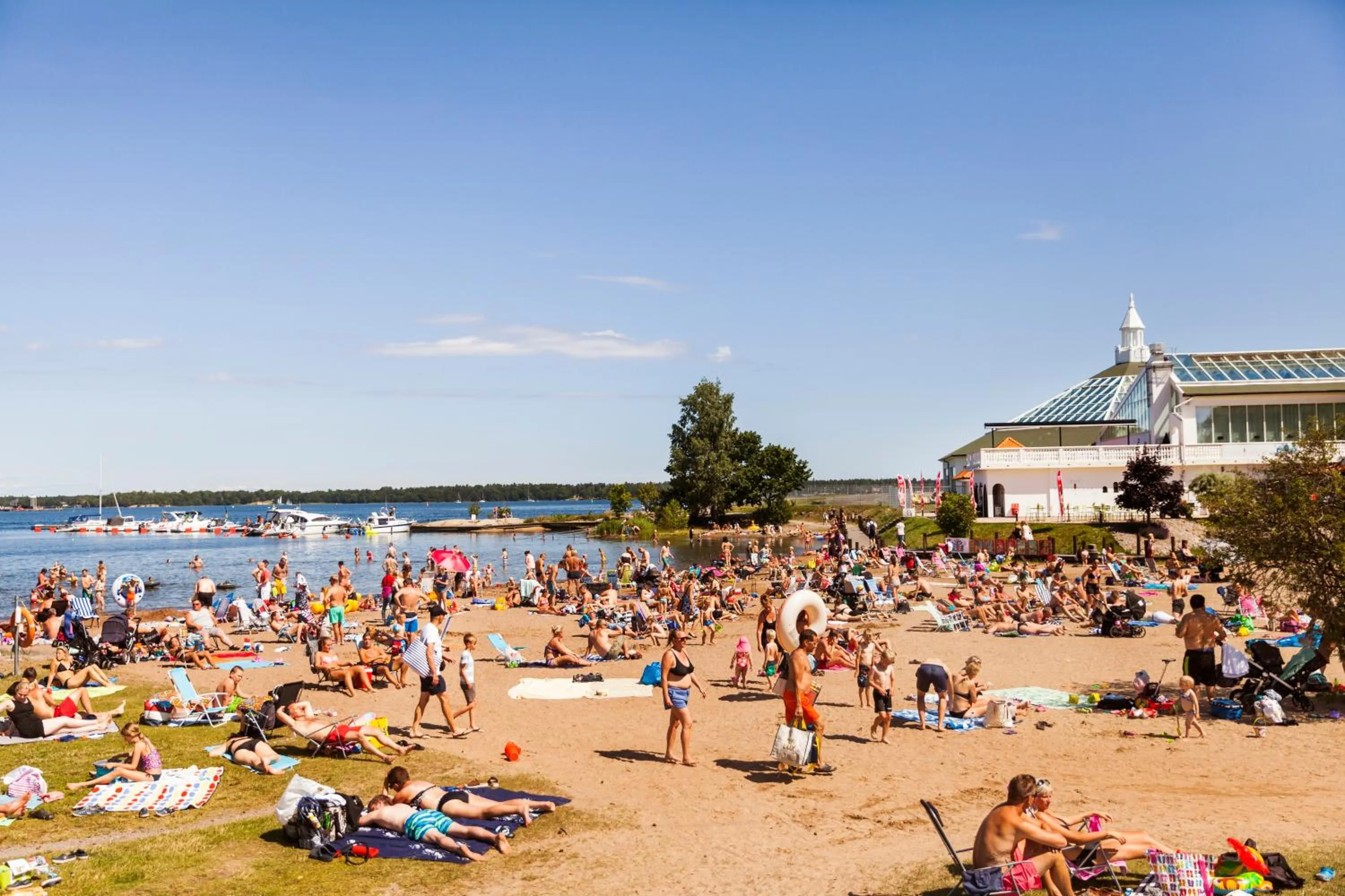 Beach in Västervik Resort