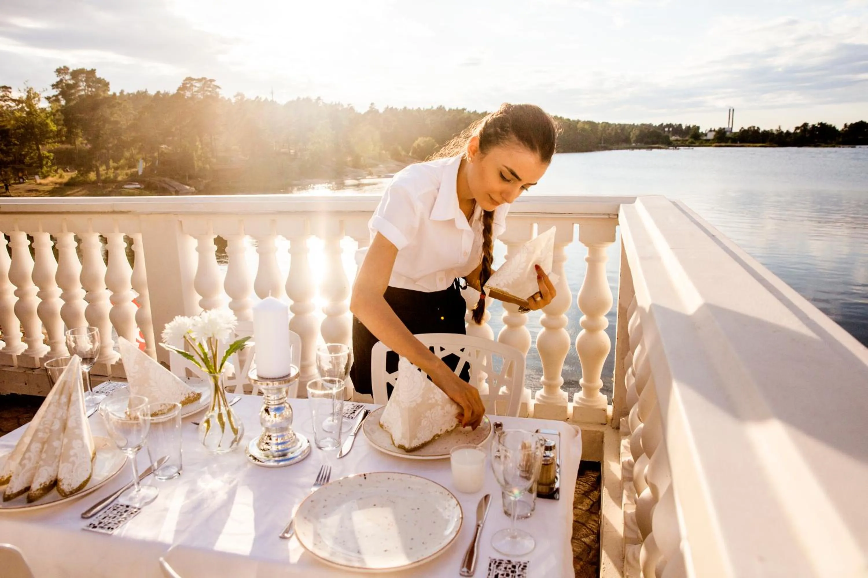 Restaurant/places to eat in Västervik Resort