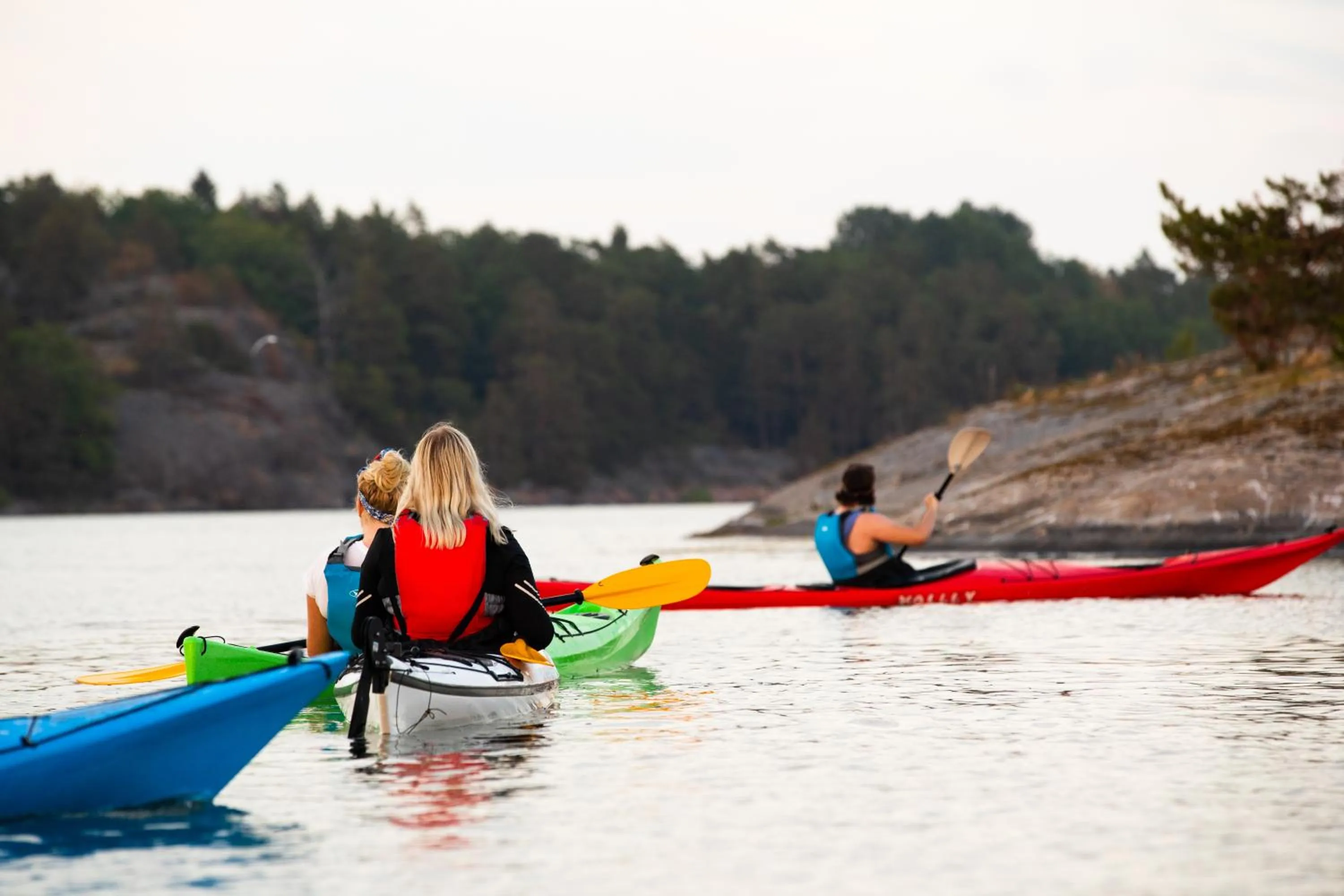 Natural landscape in Västervik Resort