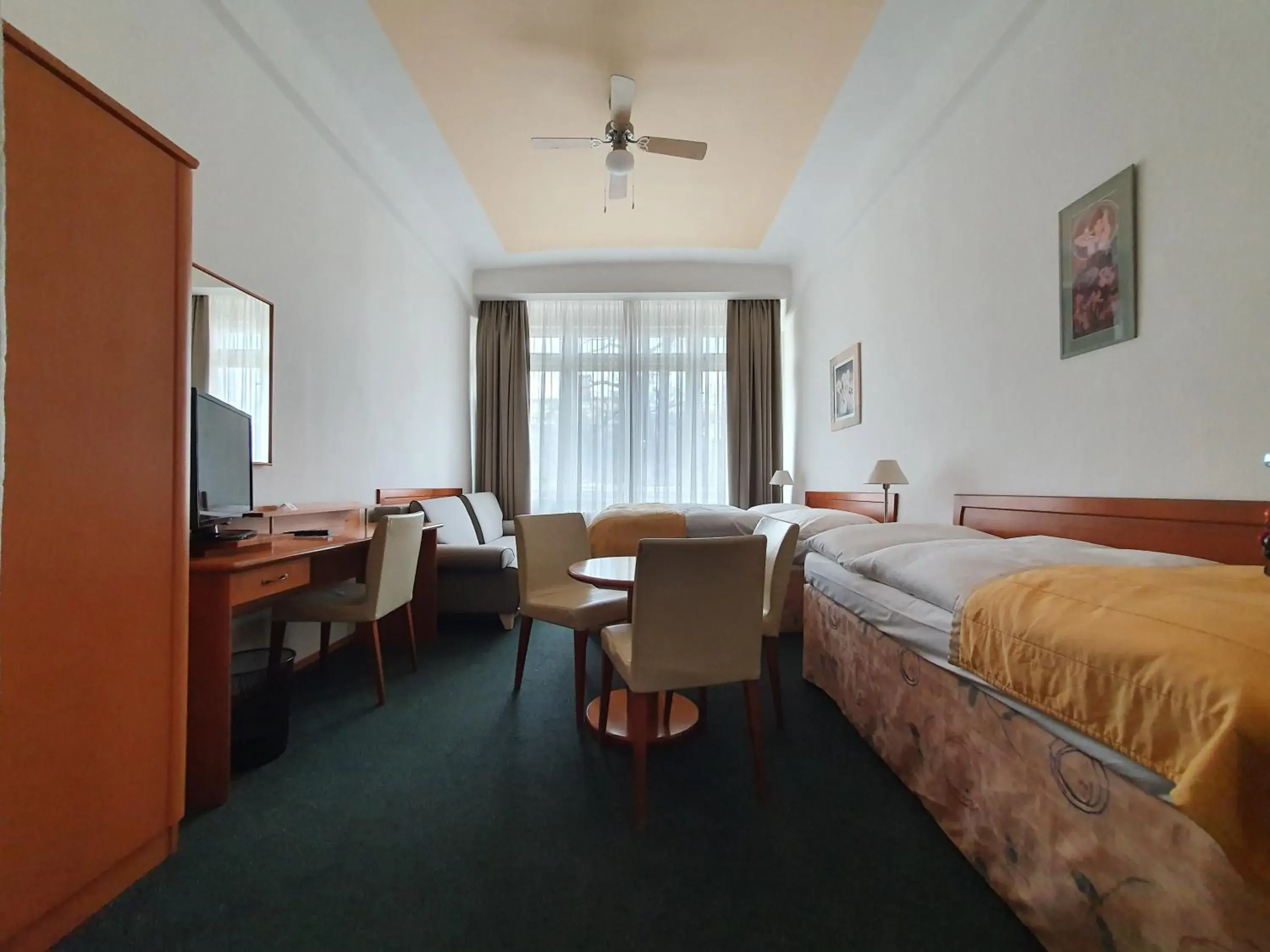 Photo of the whole room, Bed in Pension Jana - Domov Mládeže Photo of the whole room, Bed in Pension Jana - Domov Mládeže