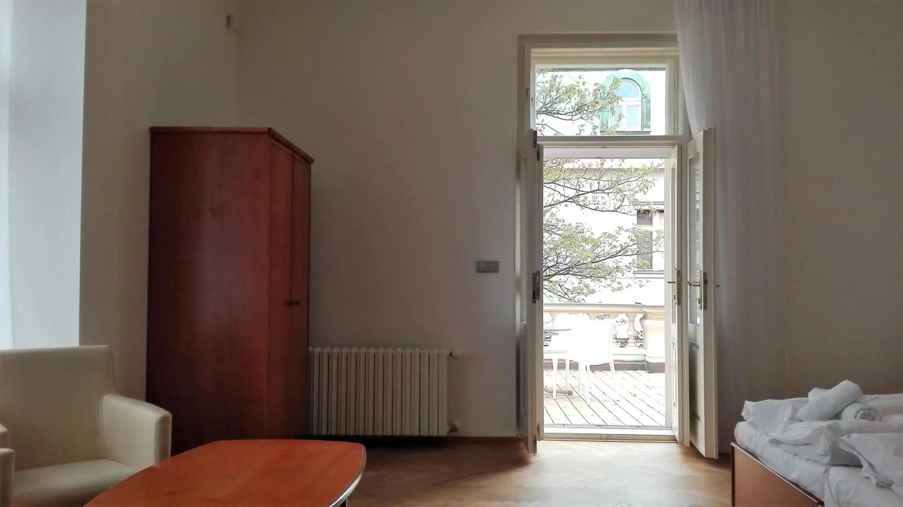 Balcony/Terrace in Residence Dykova - former Pension Jana, Domov Mládeže Balcony/Terrace in Residence Dykova - former Pension Jana, Domov Mládeže