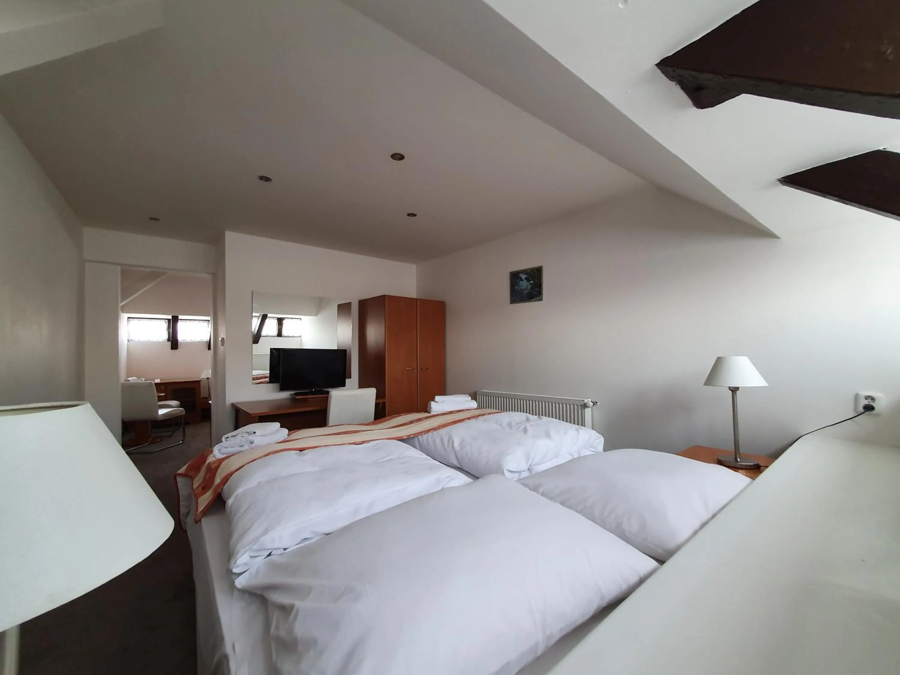 Bedroom, Bed in Pension Jana - Domov Mládeže