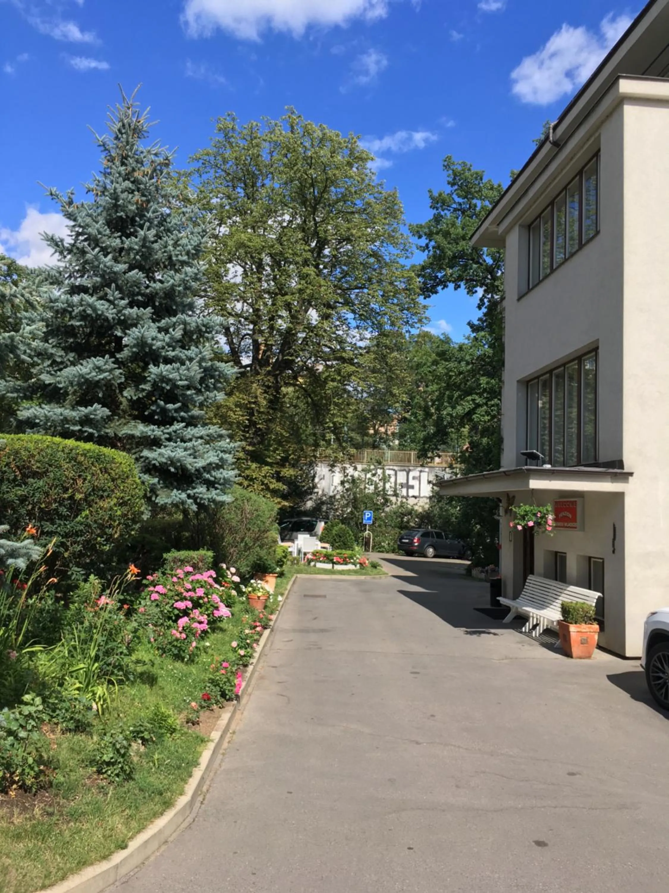 Facade/entrance in Pension Jana - Domov Mládeže