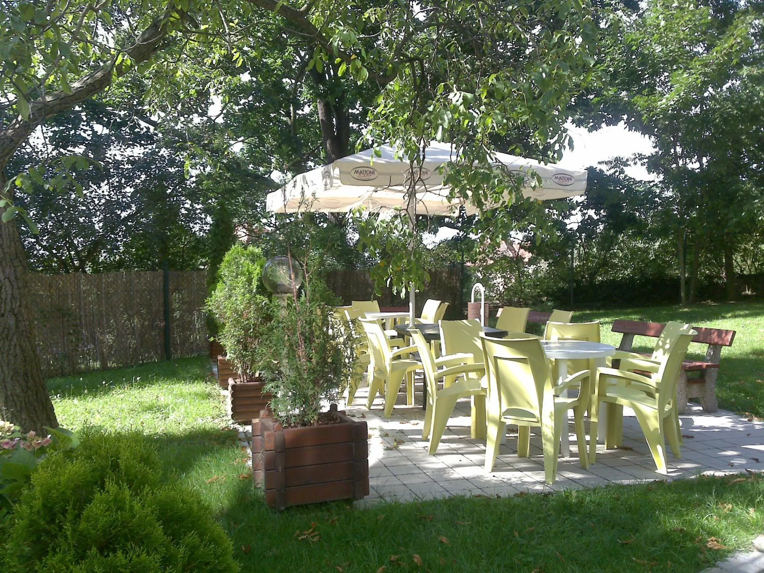 Garden in Pension Jana - Domov Mládeže