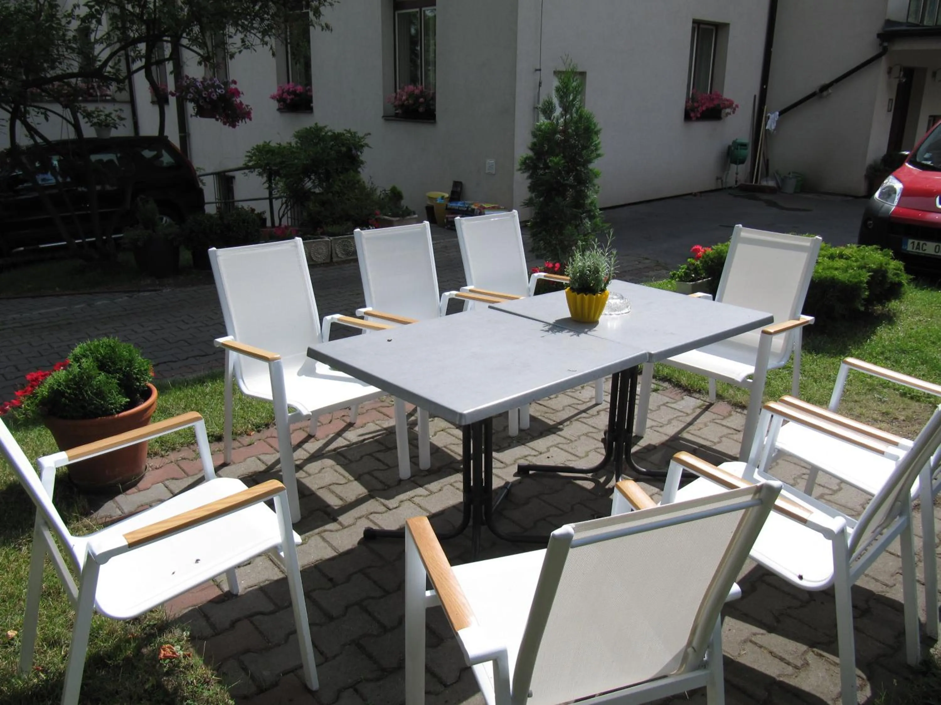 Balcony/Terrace in Pension Jana - Domov Mládeže