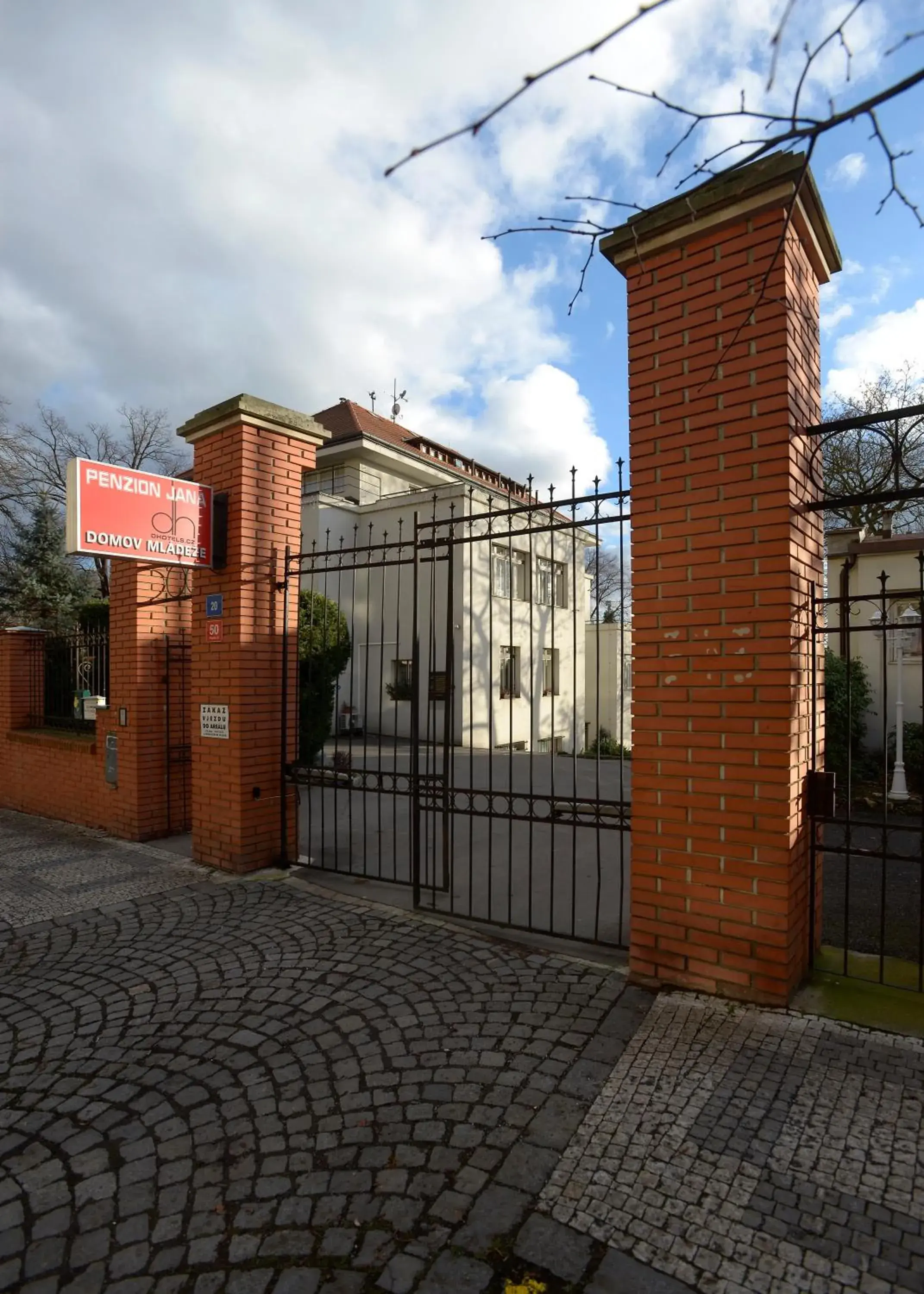 Facade/entrance in Pension Jana - Domov Mládeže Facade/entrance in Pension Jana - Domov Mládeže