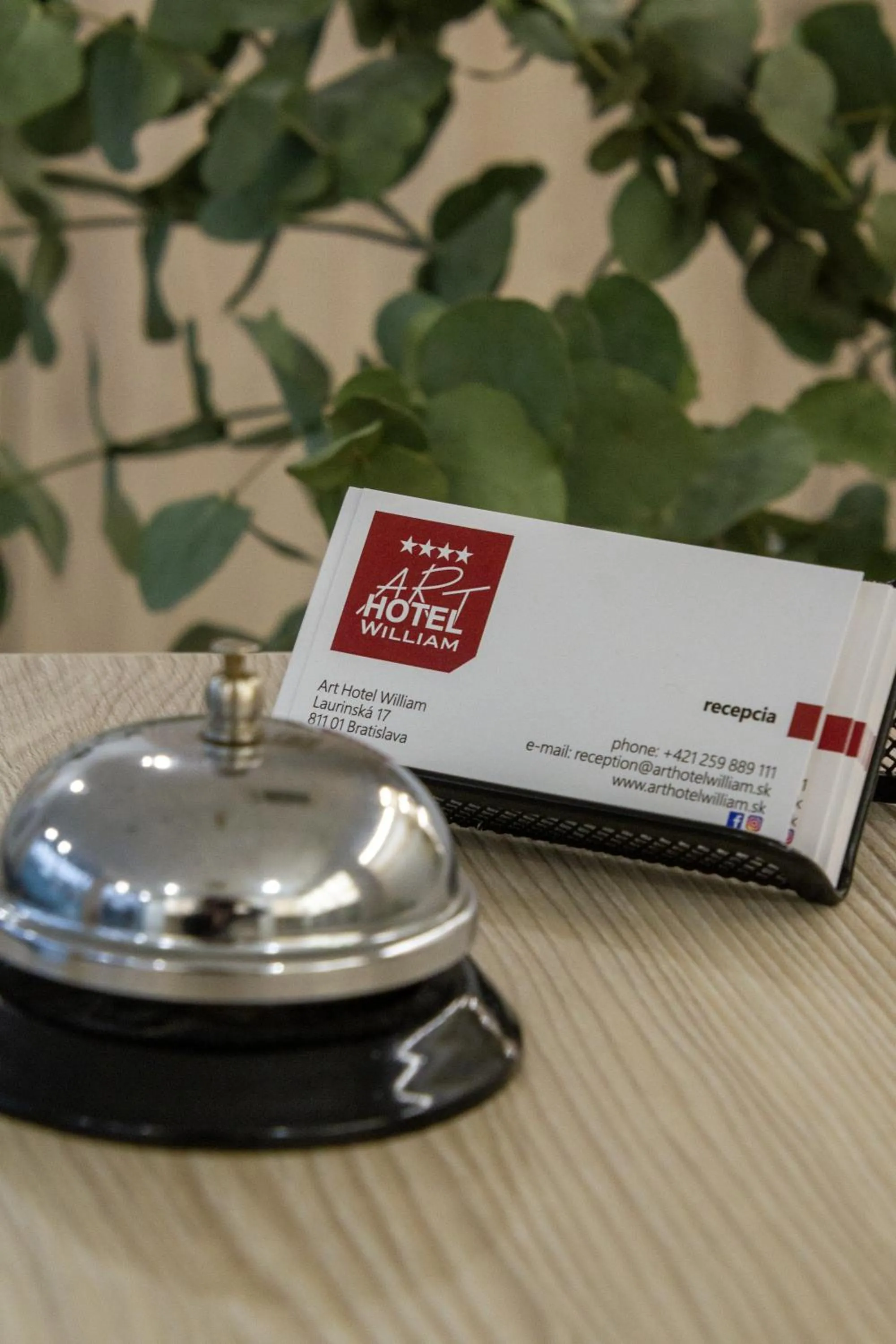 Lobby or reception in Art Hotel William