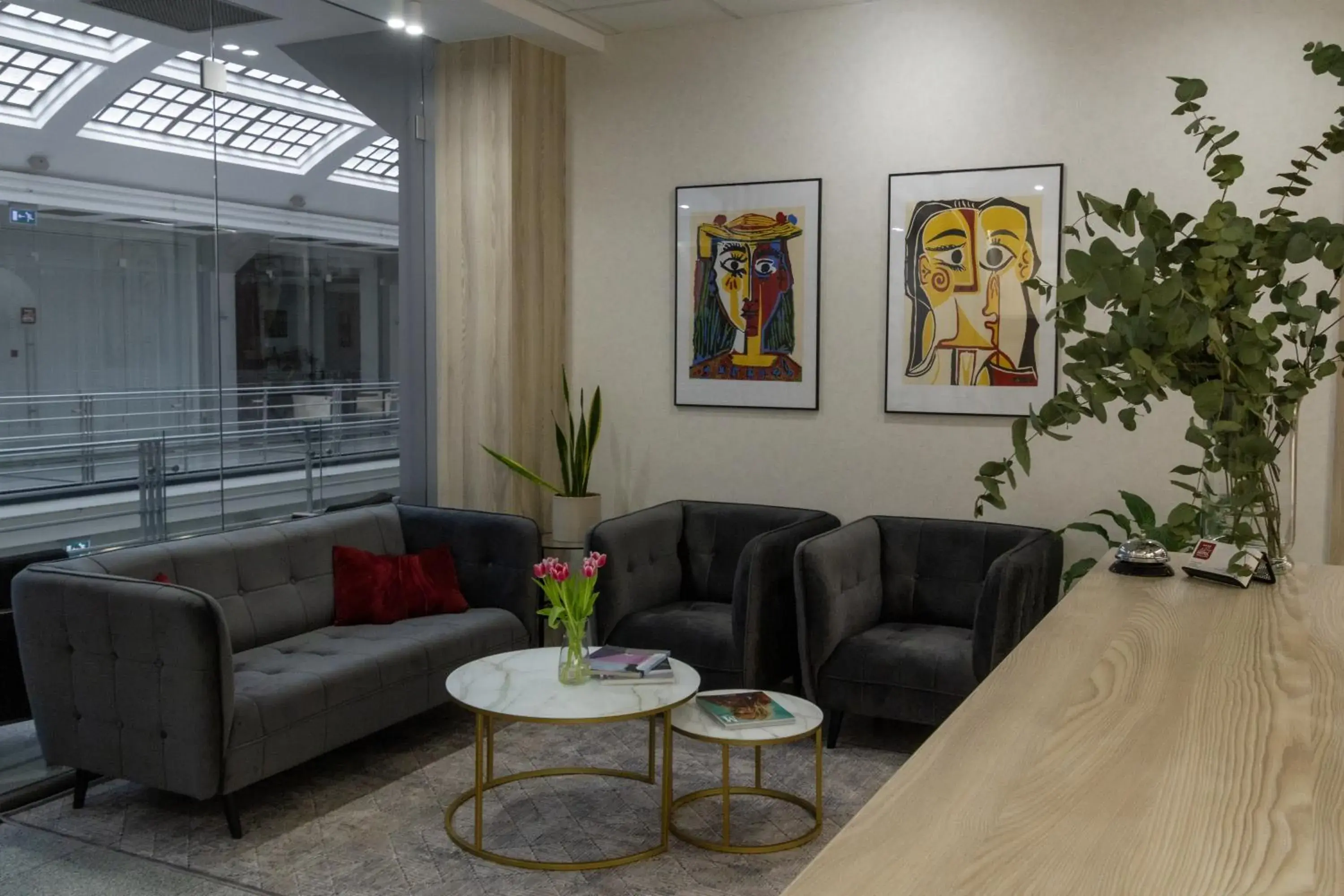 Lobby or reception in Art Hotel William Lobby or reception in Art Hotel William