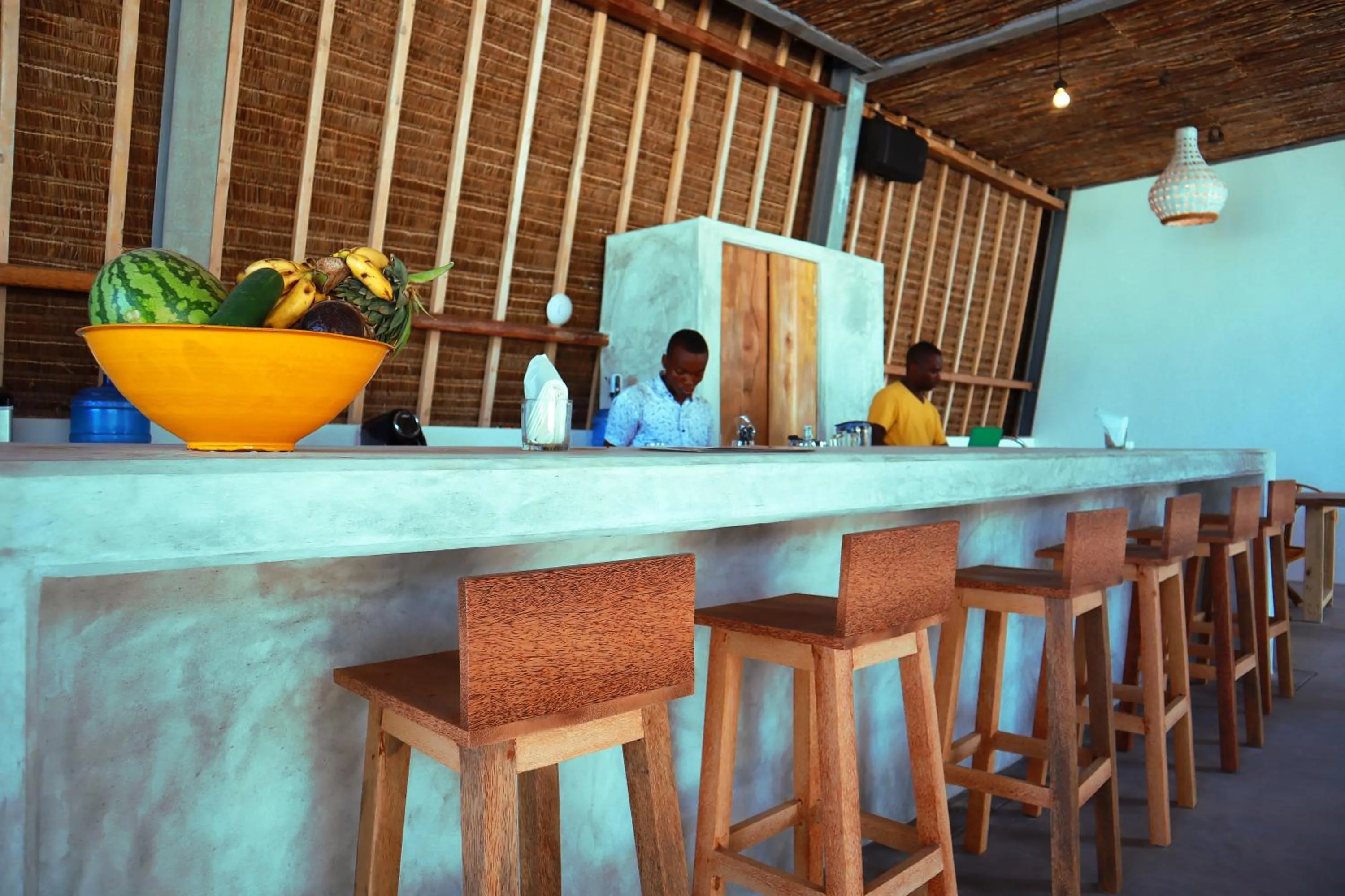 Restaurant/places to eat in Kijani Beach Villas