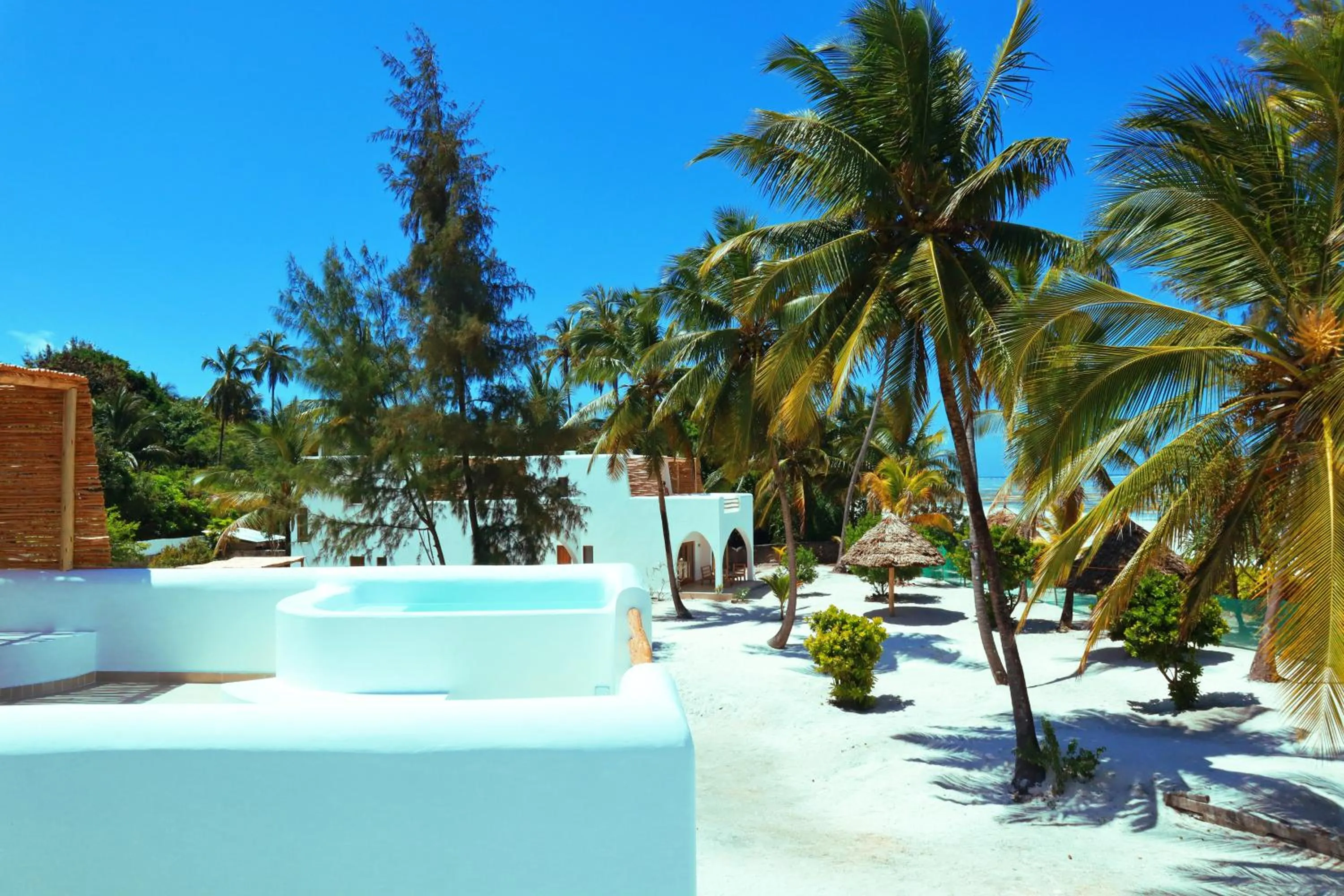 Patio in Kijani Beach Villas