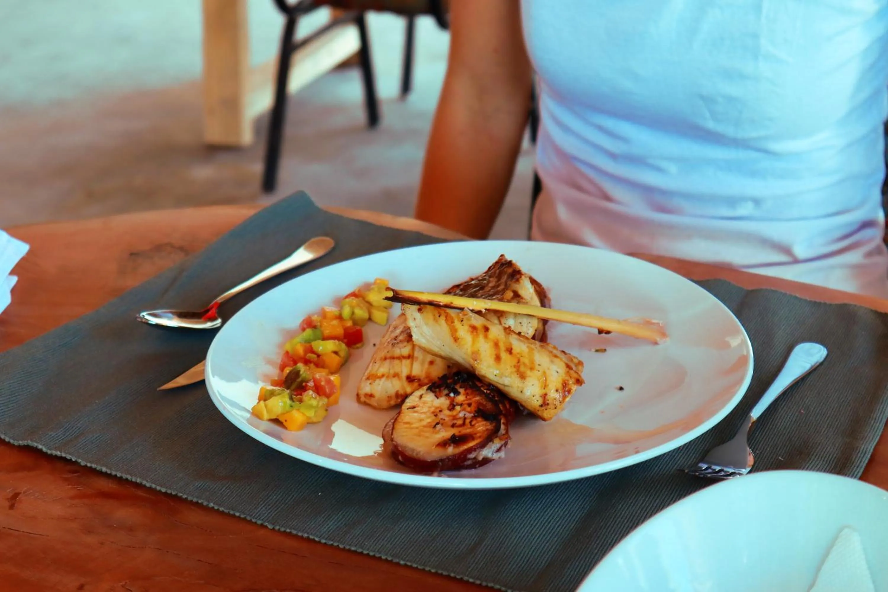 Restaurant/places to eat in Kijani Beach Villas