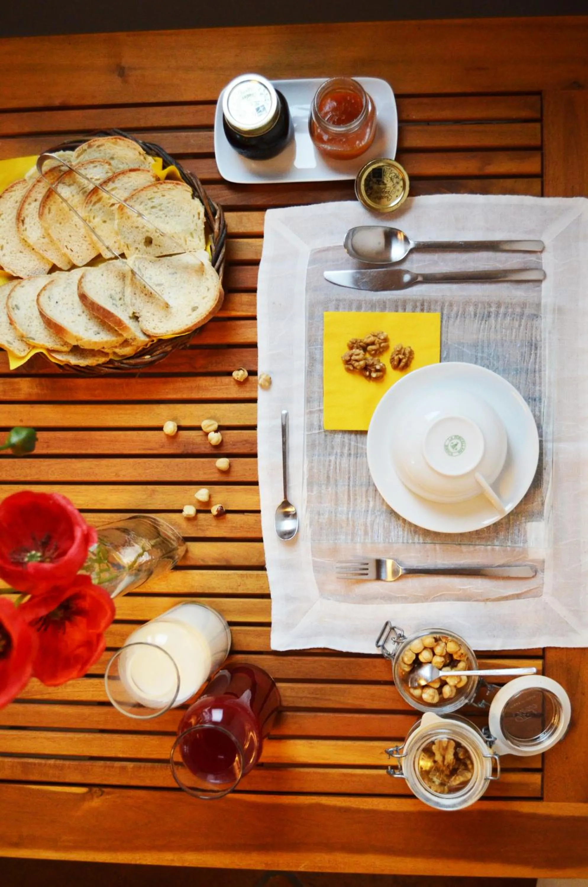 Continental breakfast in B&B L'Alberone