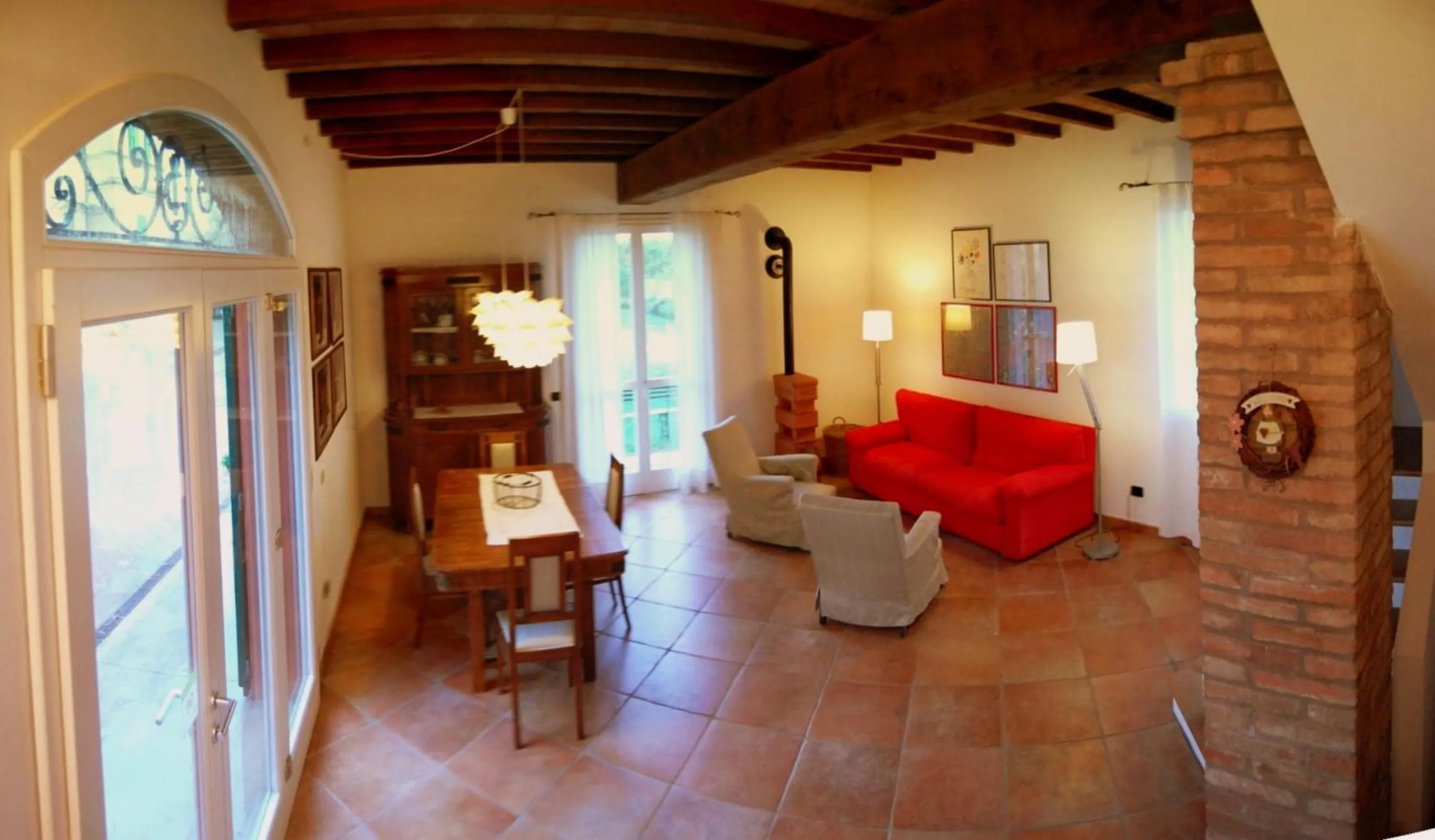 Living room in B&B L'Alberone