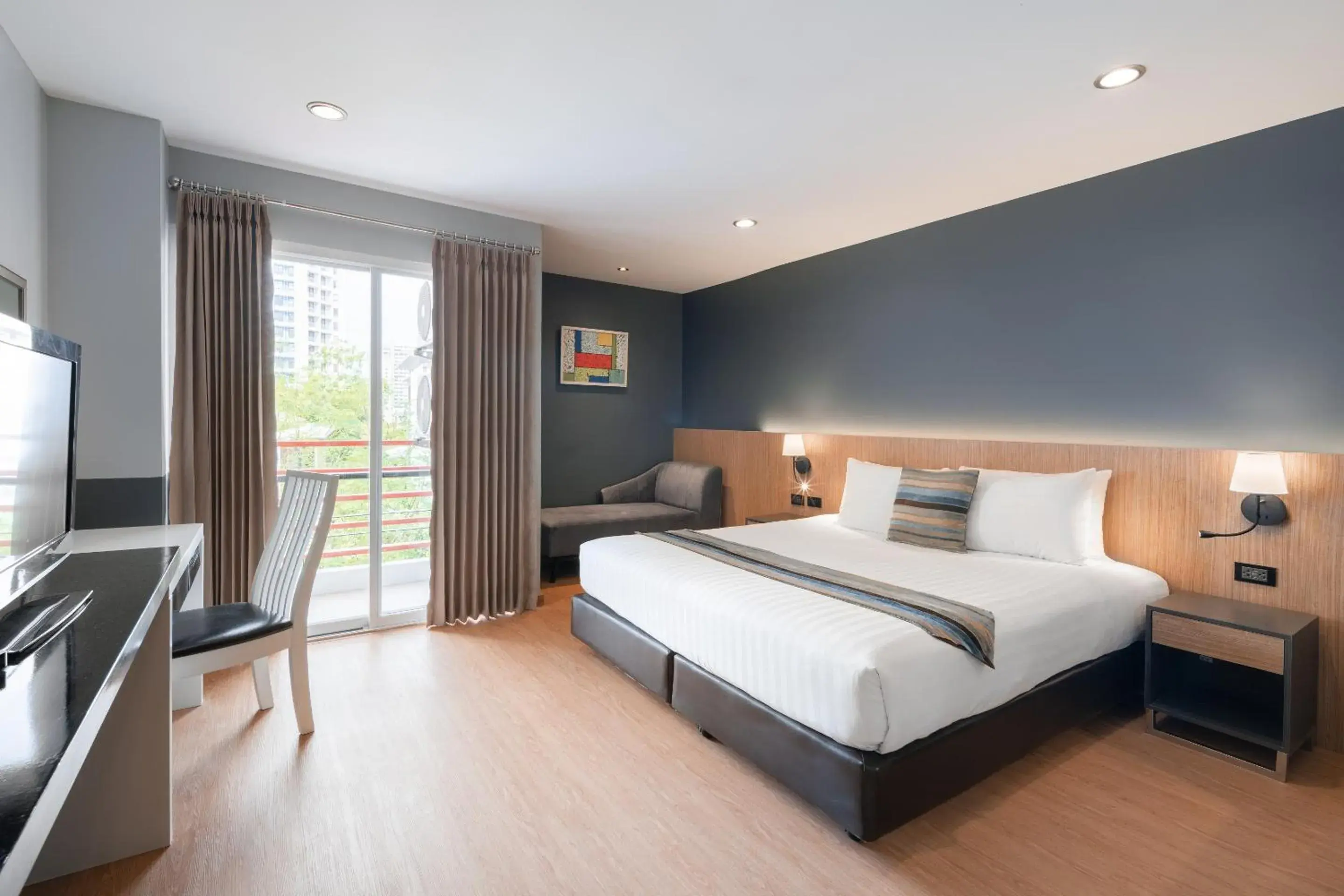 Bed in iCheck inn Residences Sathorn Bed in iCheck inn Residences Sathorn