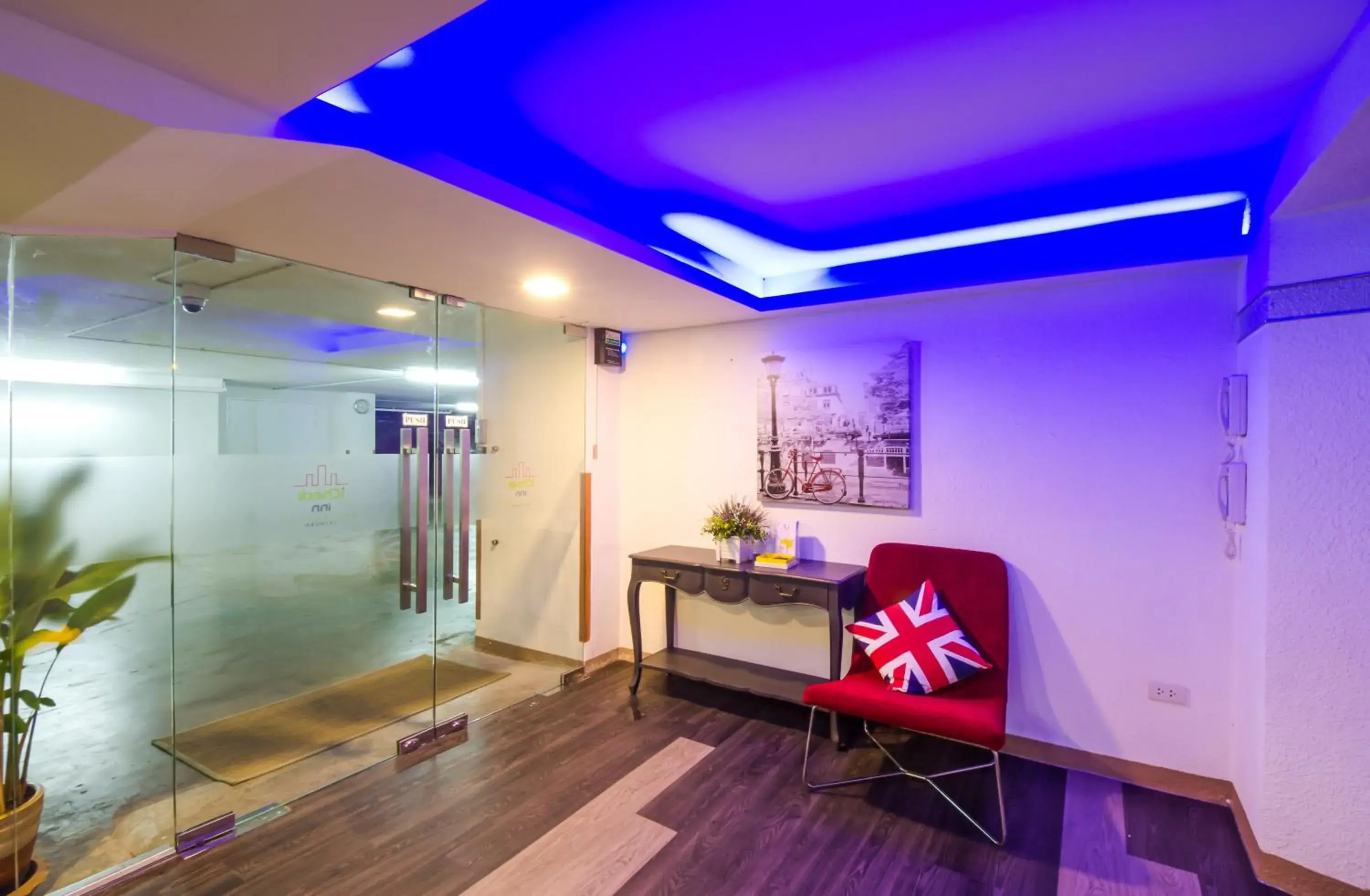 Lobby or reception in iCheck inn Residences Sathorn Lobby or reception in iCheck inn Residences Sathorn